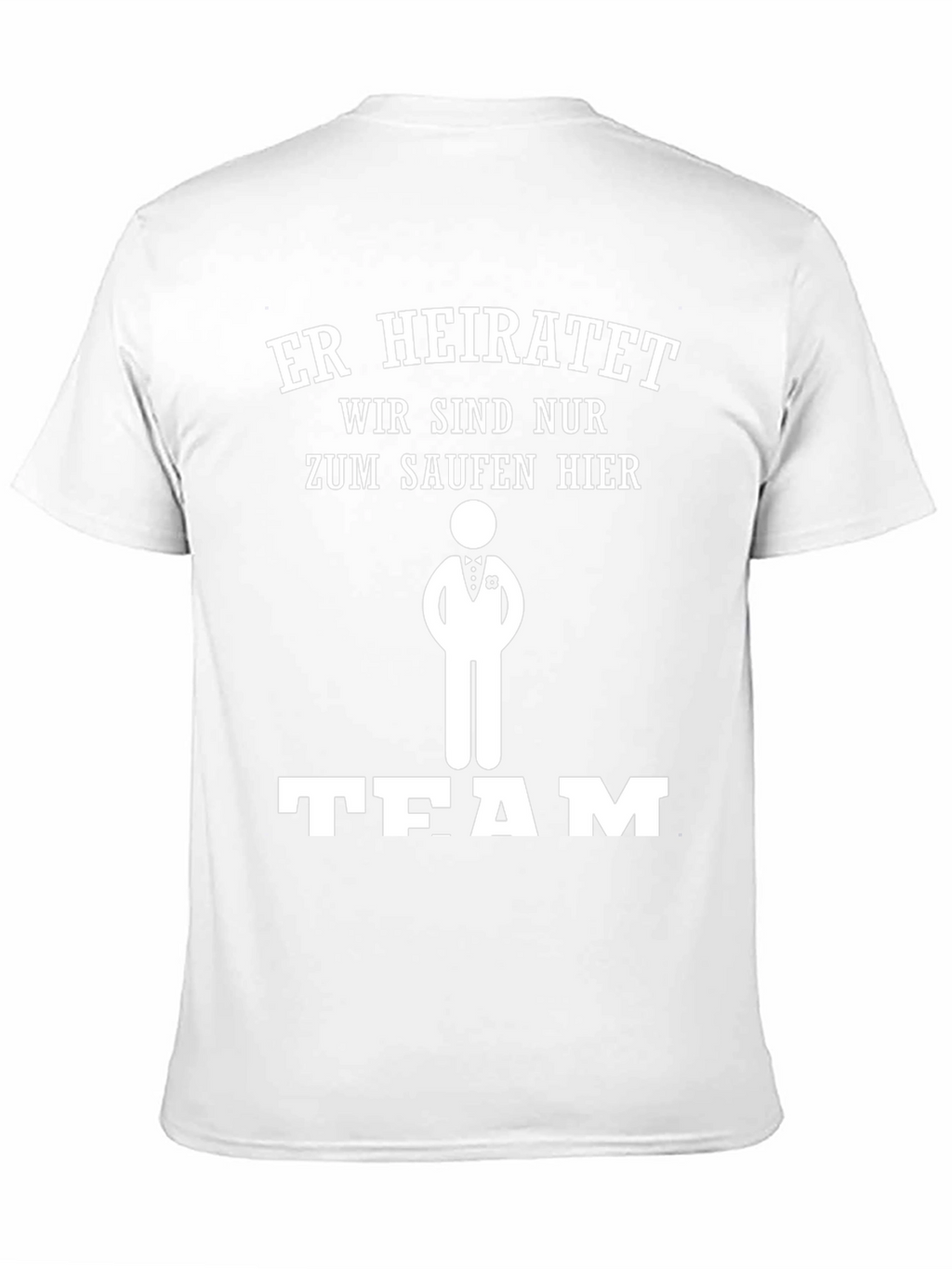 Groomsmen Team Drinking Black T-Shirt