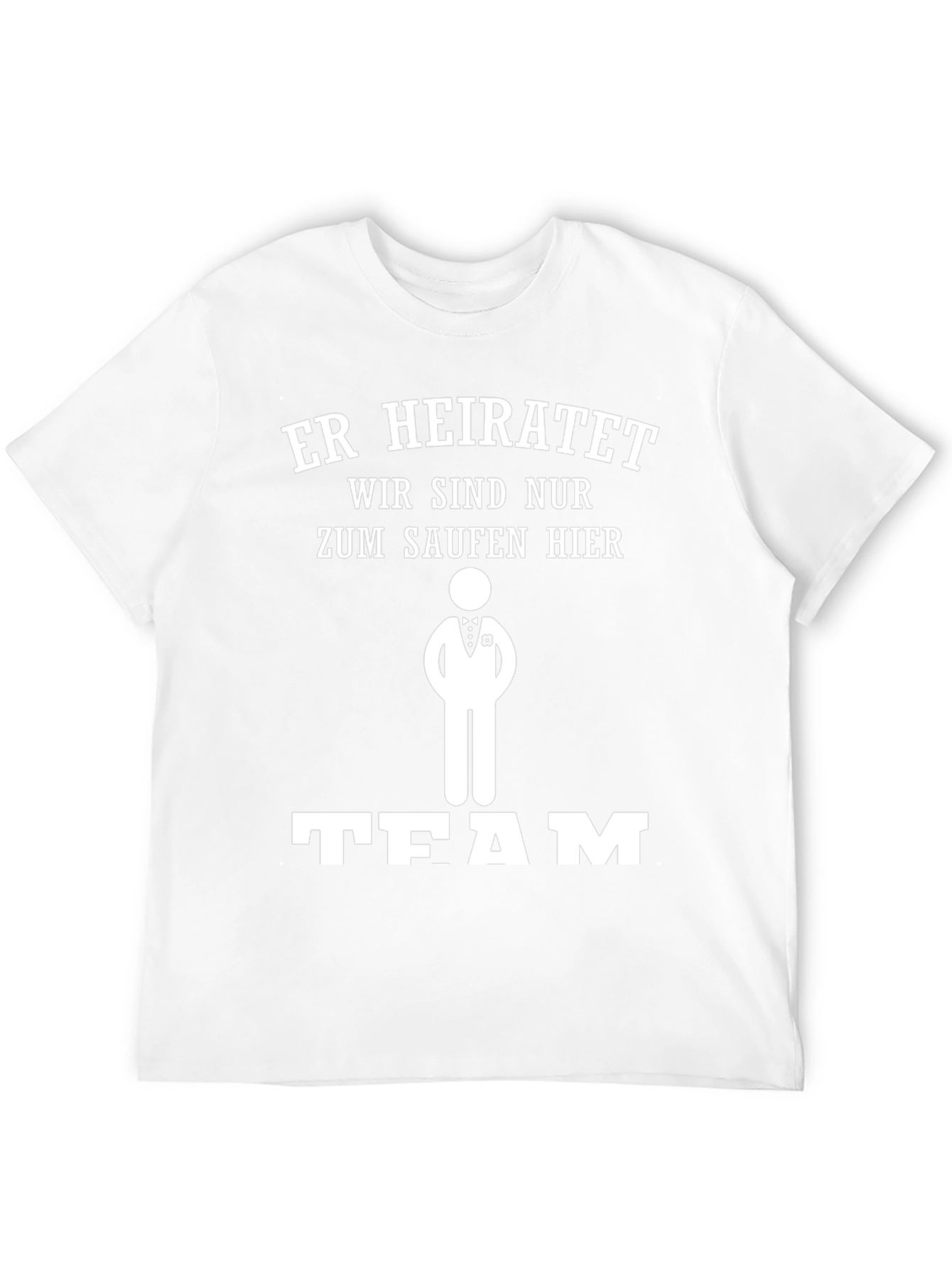 Groomsmen Team Drinking Black T-Shirt