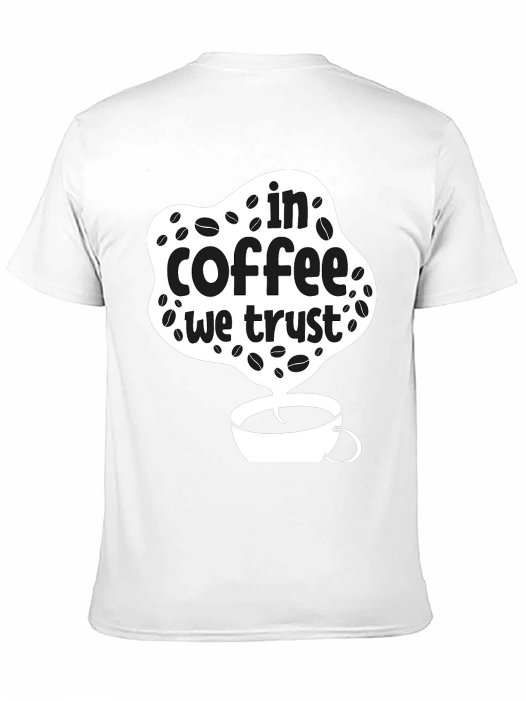 In Coffee We Trust T-Shirt - Black
