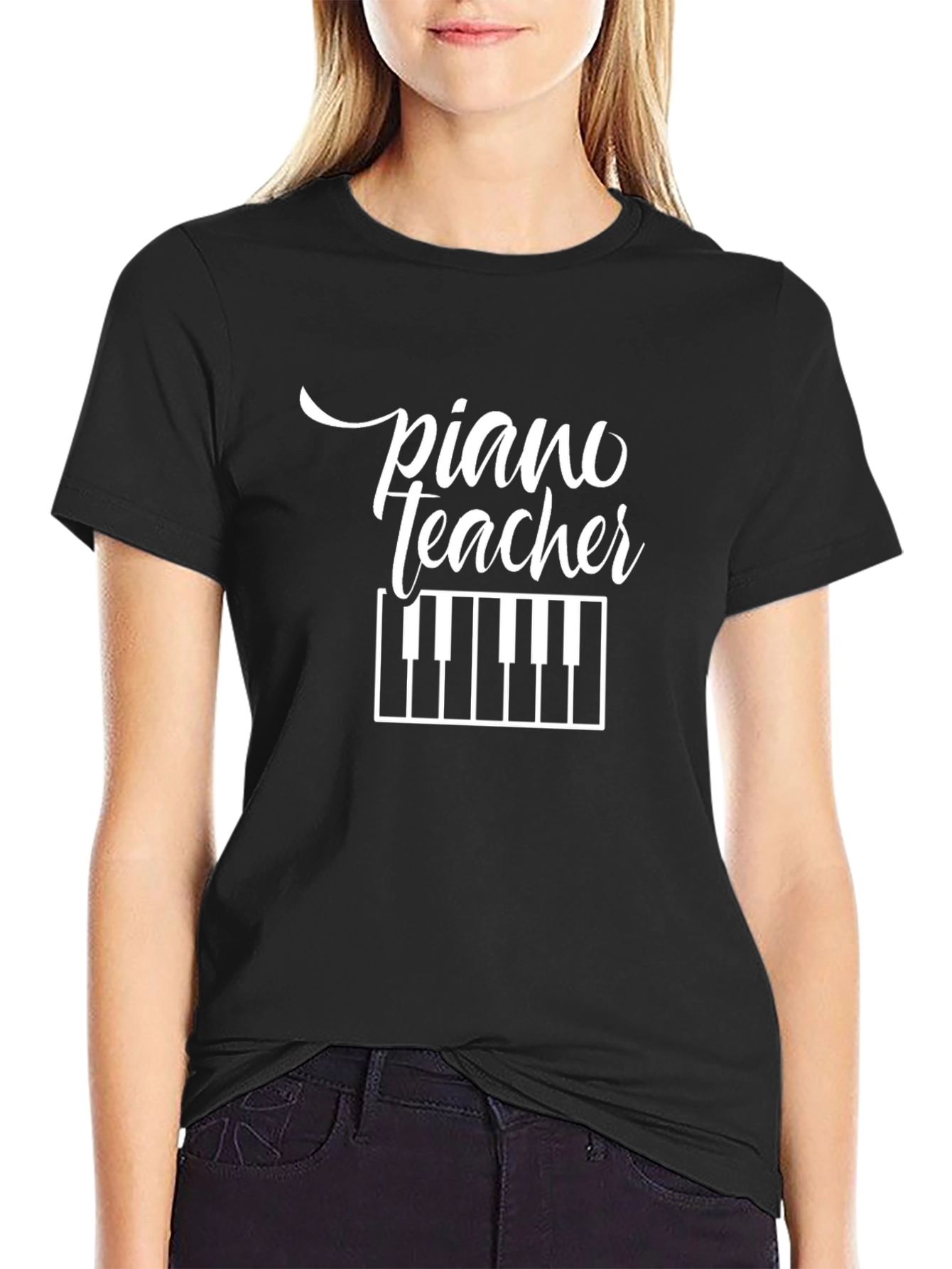 Piano Teacher T-Shirt - Music Instructor Tee