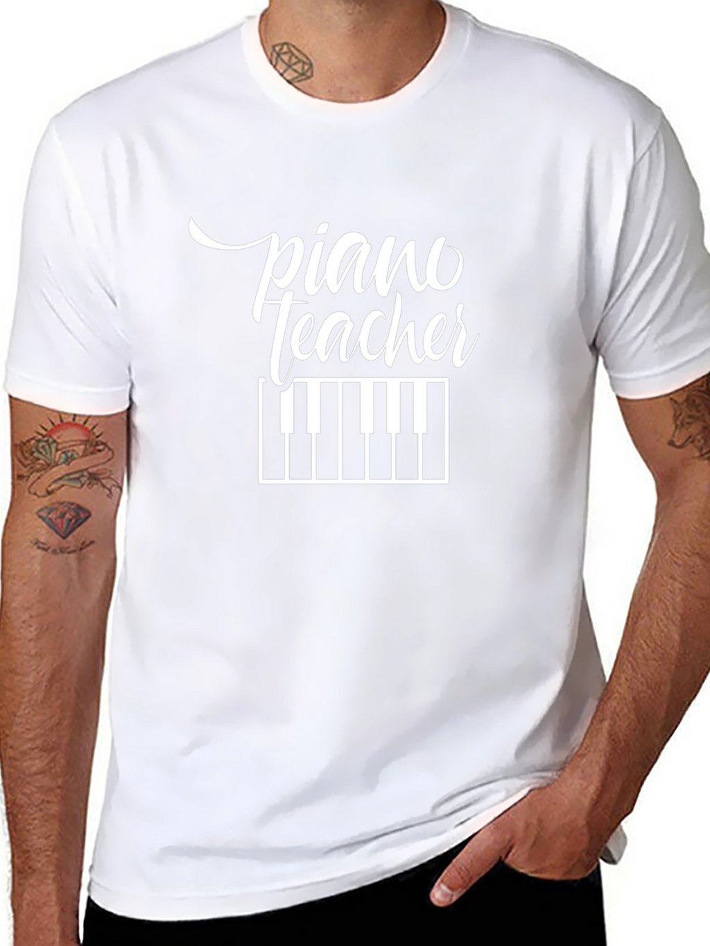 Piano Teacher T-Shirt - Music Instructor Tee