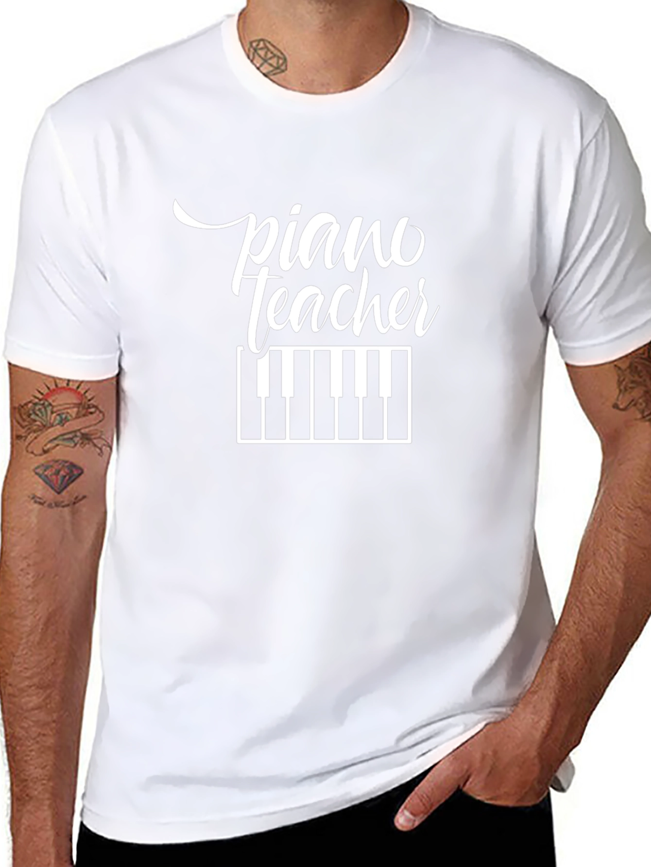 Piano Teacher T-Shirt - Music Instructor Tee