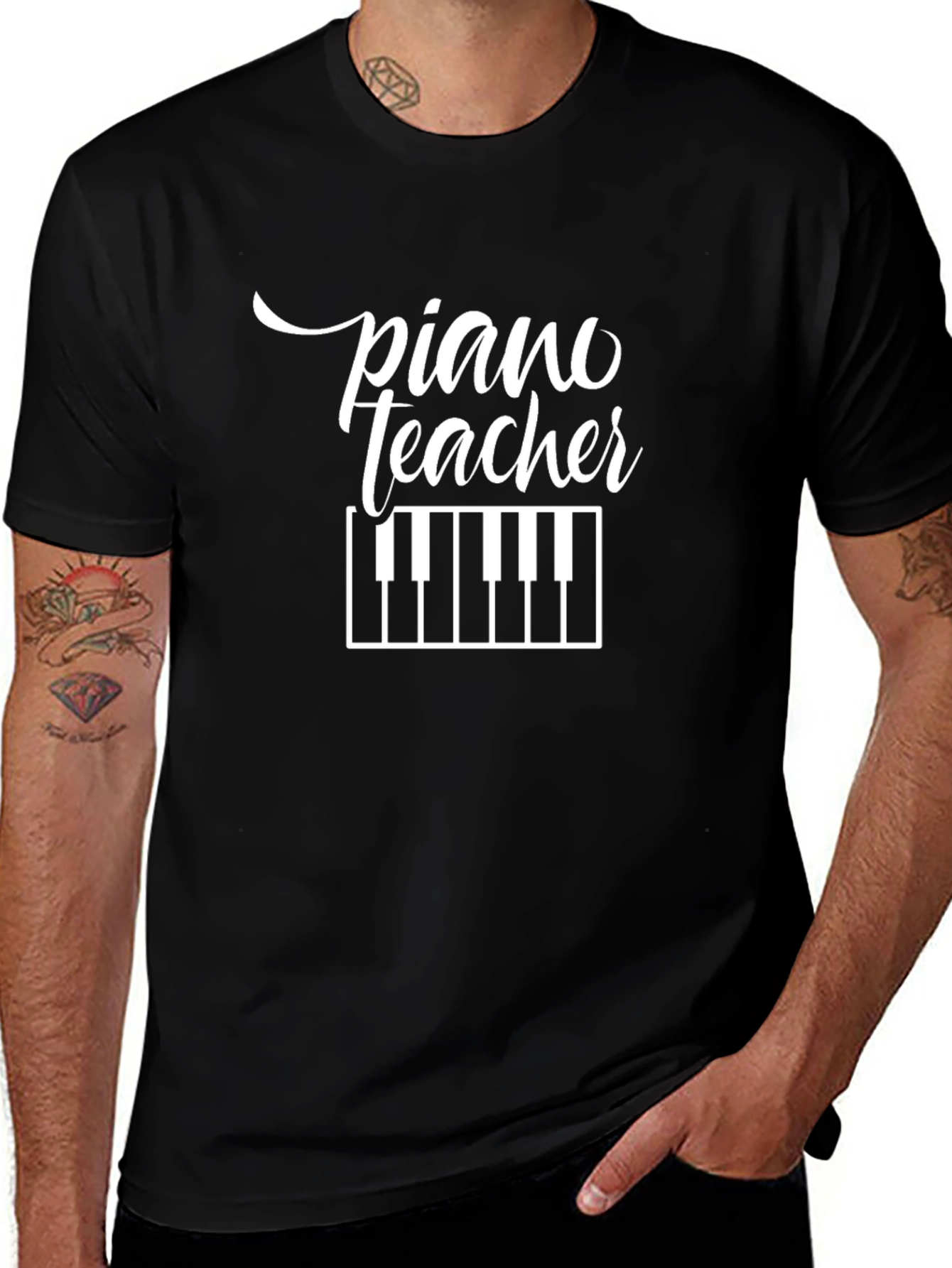Piano Teacher T-Shirt - Music Instructor Tee
