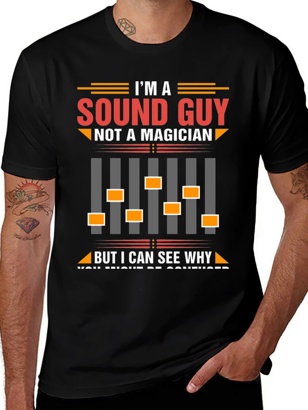Sound Guy T-Shirt - Funny Audio Engineer Tee