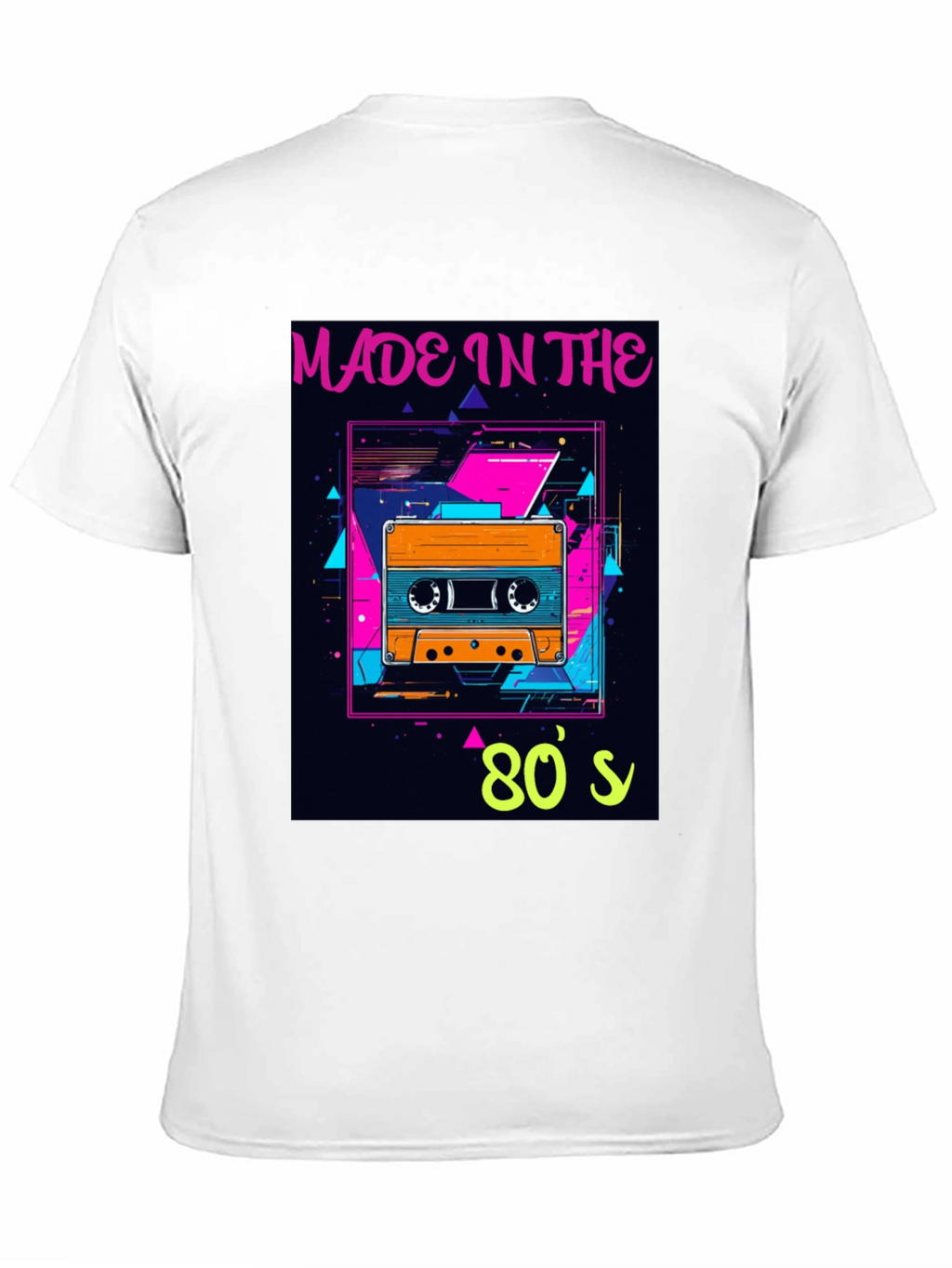 Retro 80s Cassette Tape Graphic T-Shirt