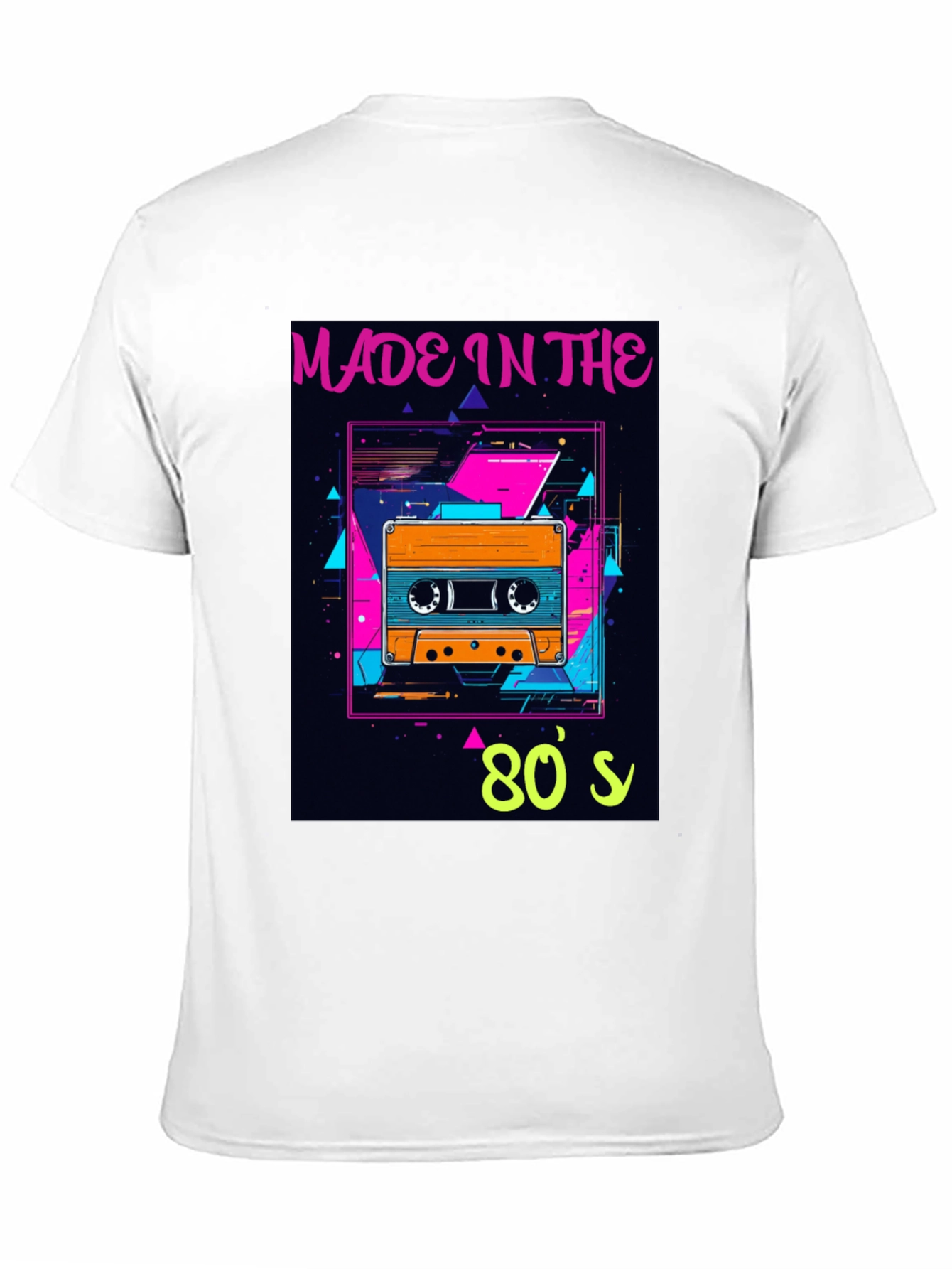 Retro 80s Cassette Tape Graphic T-Shirt