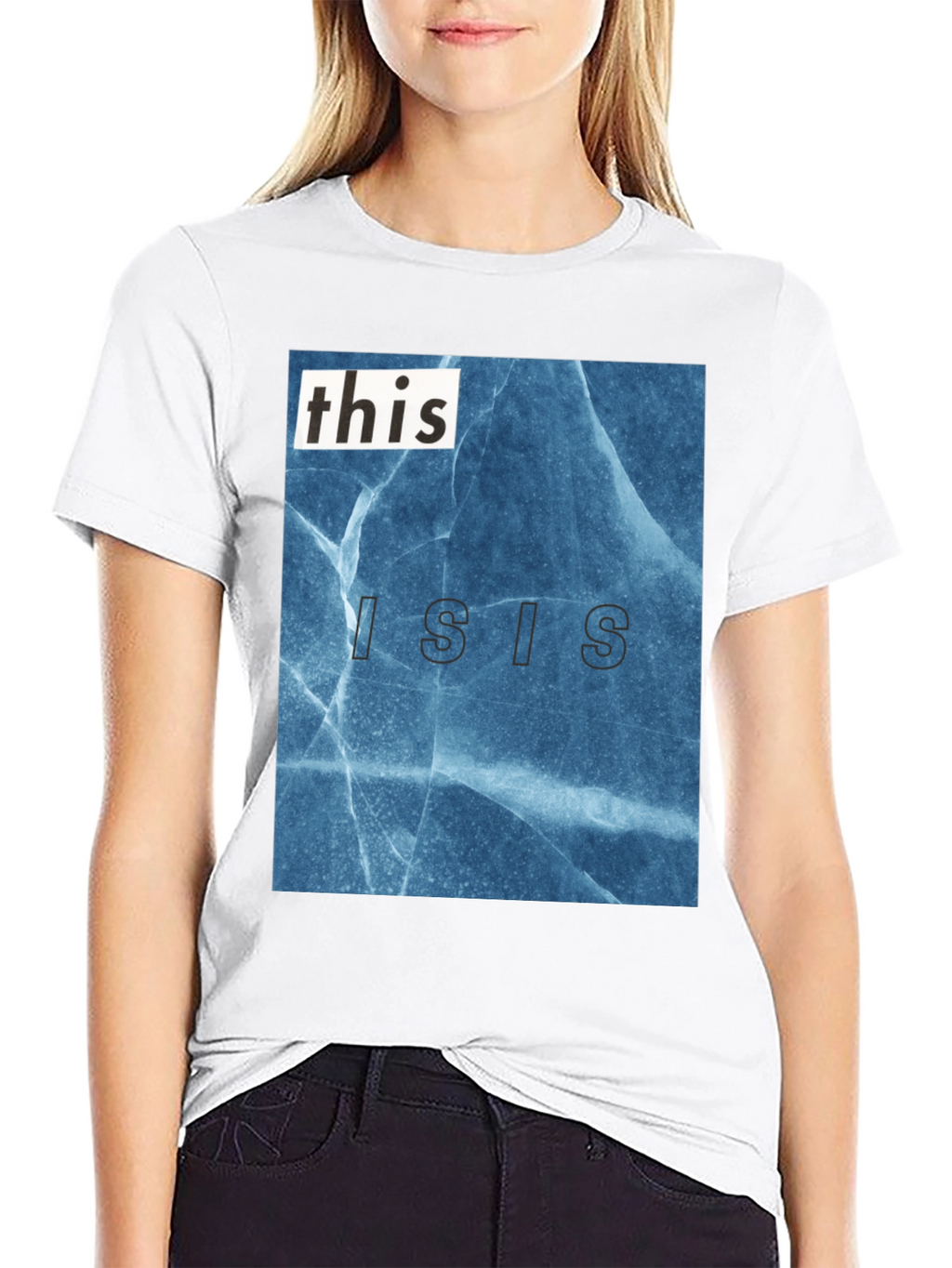 This Isis T-Shirt - Blue Ice Graphic Tee