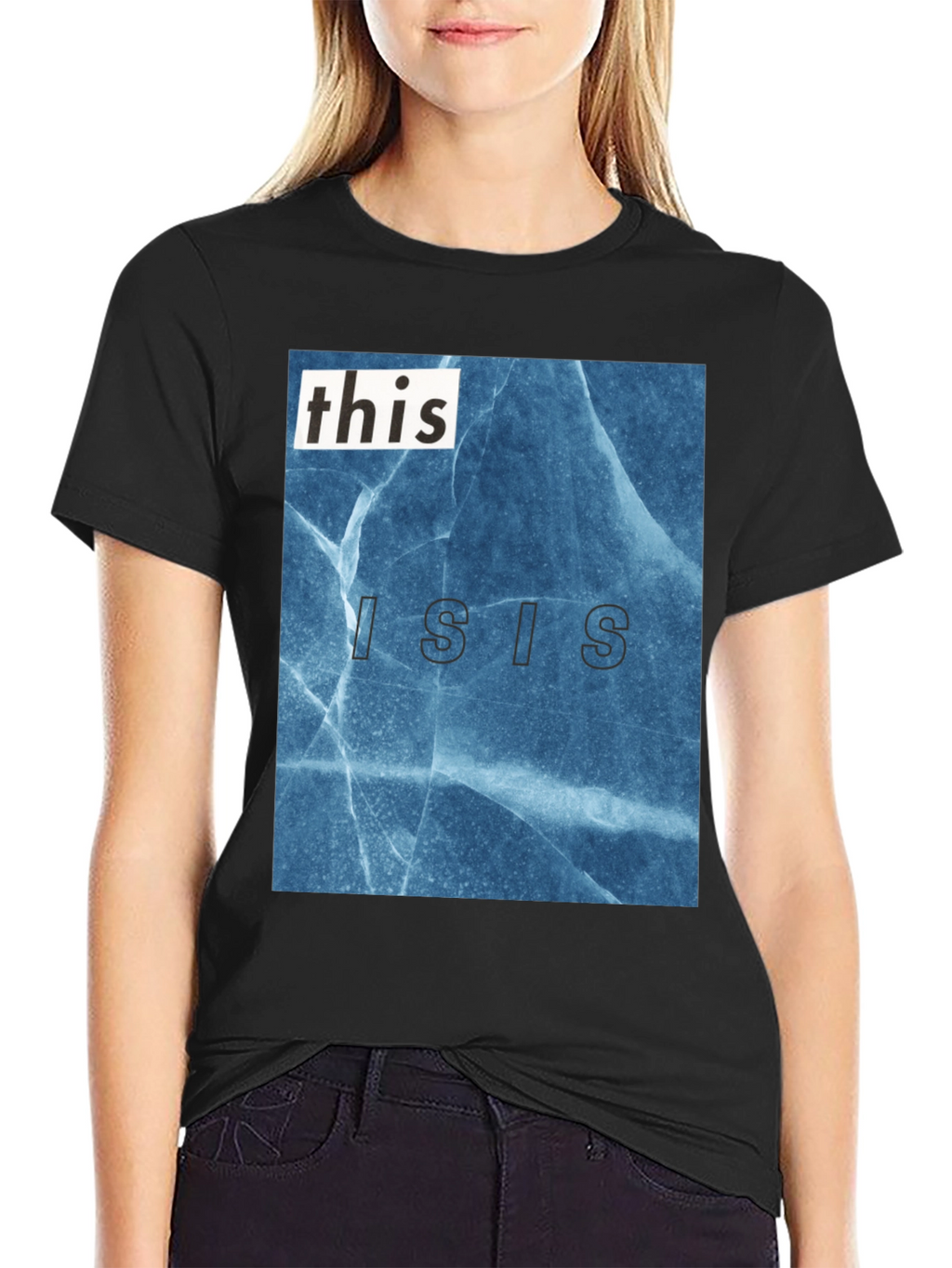 This Isis T-Shirt - Blue Ice Graphic Tee