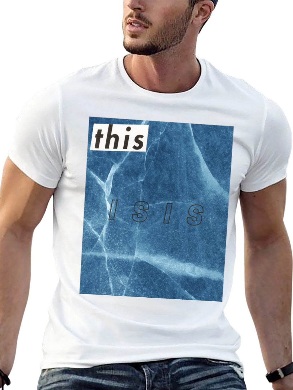 This Isis T-Shirt - Blue Ice Graphic Tee