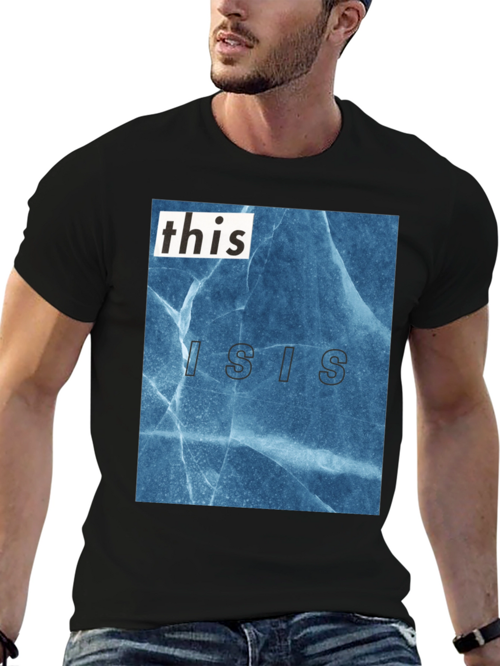 This Isis T-Shirt - Blue Ice Graphic Tee