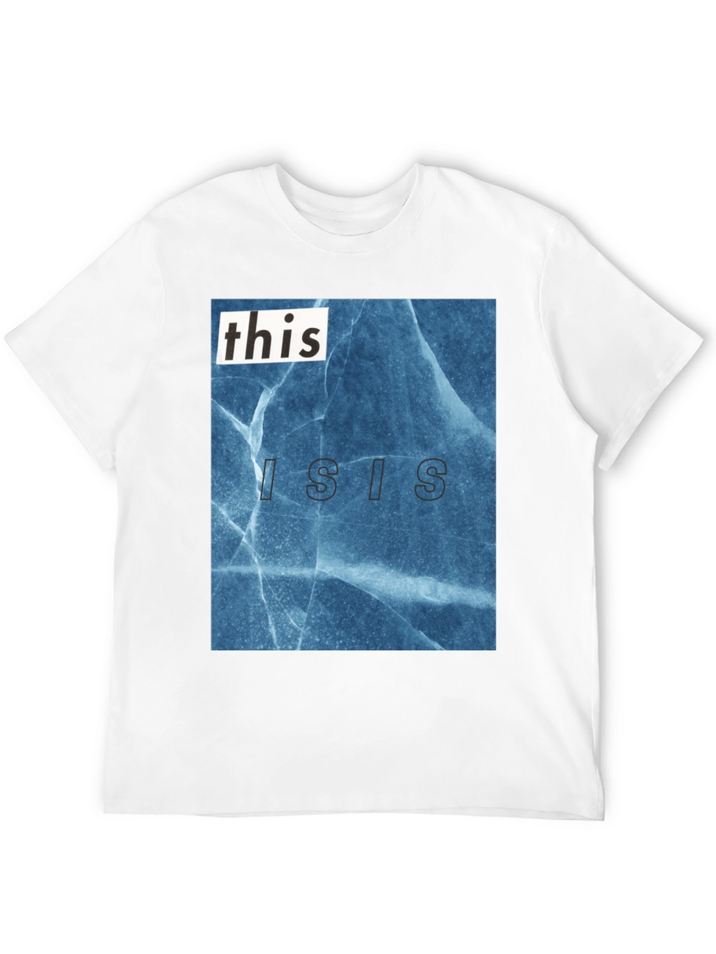 This Isis T-Shirt - Blue Ice Graphic Tee