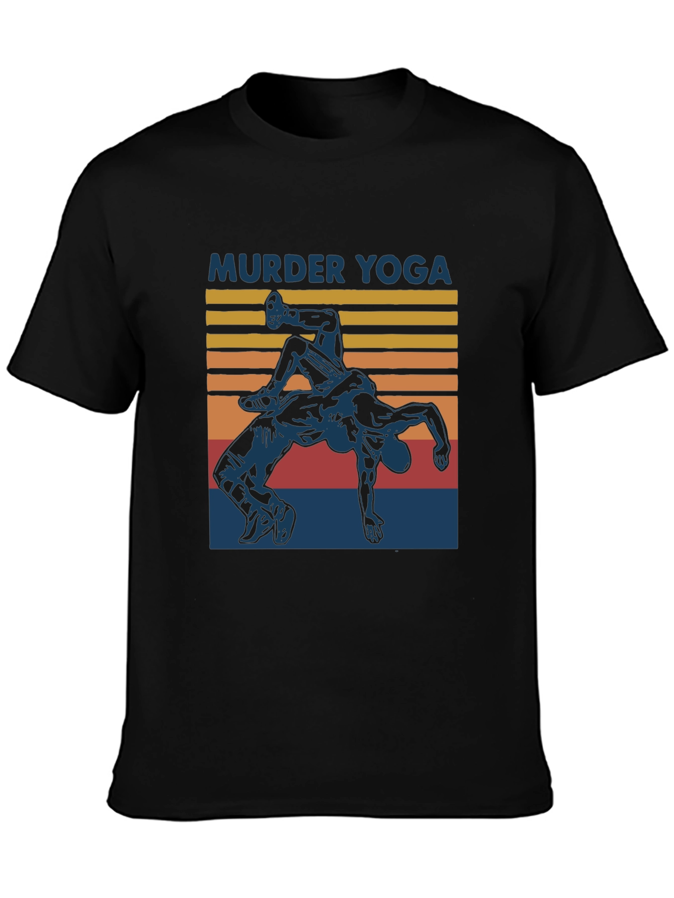 Murder Yoga Graphic T-Shirt
