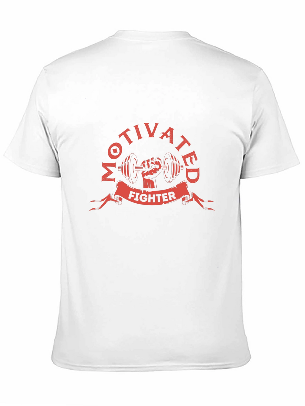 Motivated Fighter Black Graphic Tee