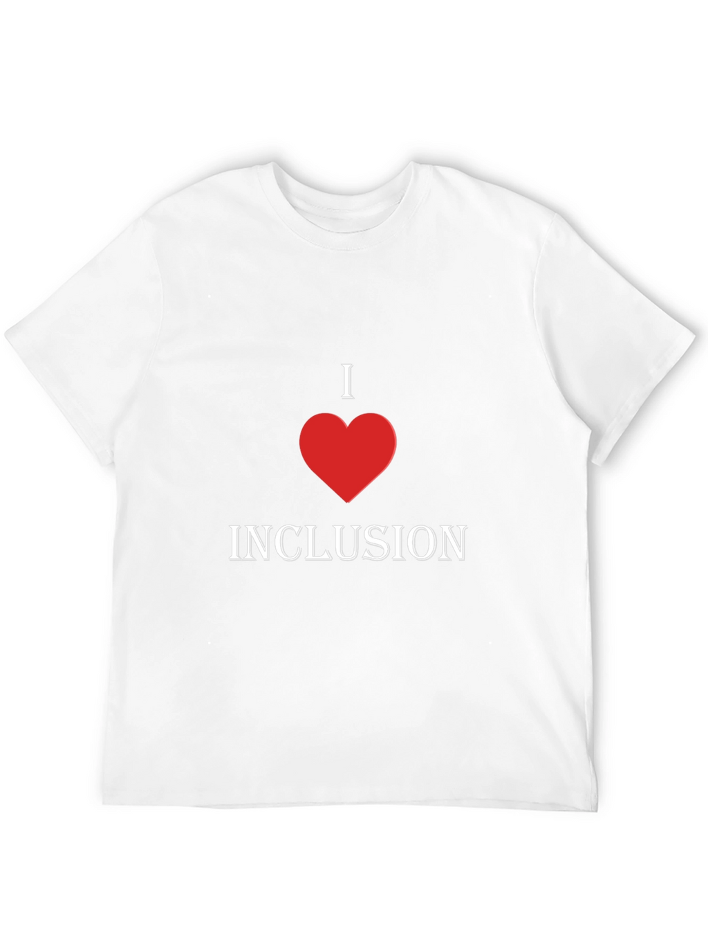 I Heart Inclusion T-Shirt - Stylish Graphic Tee