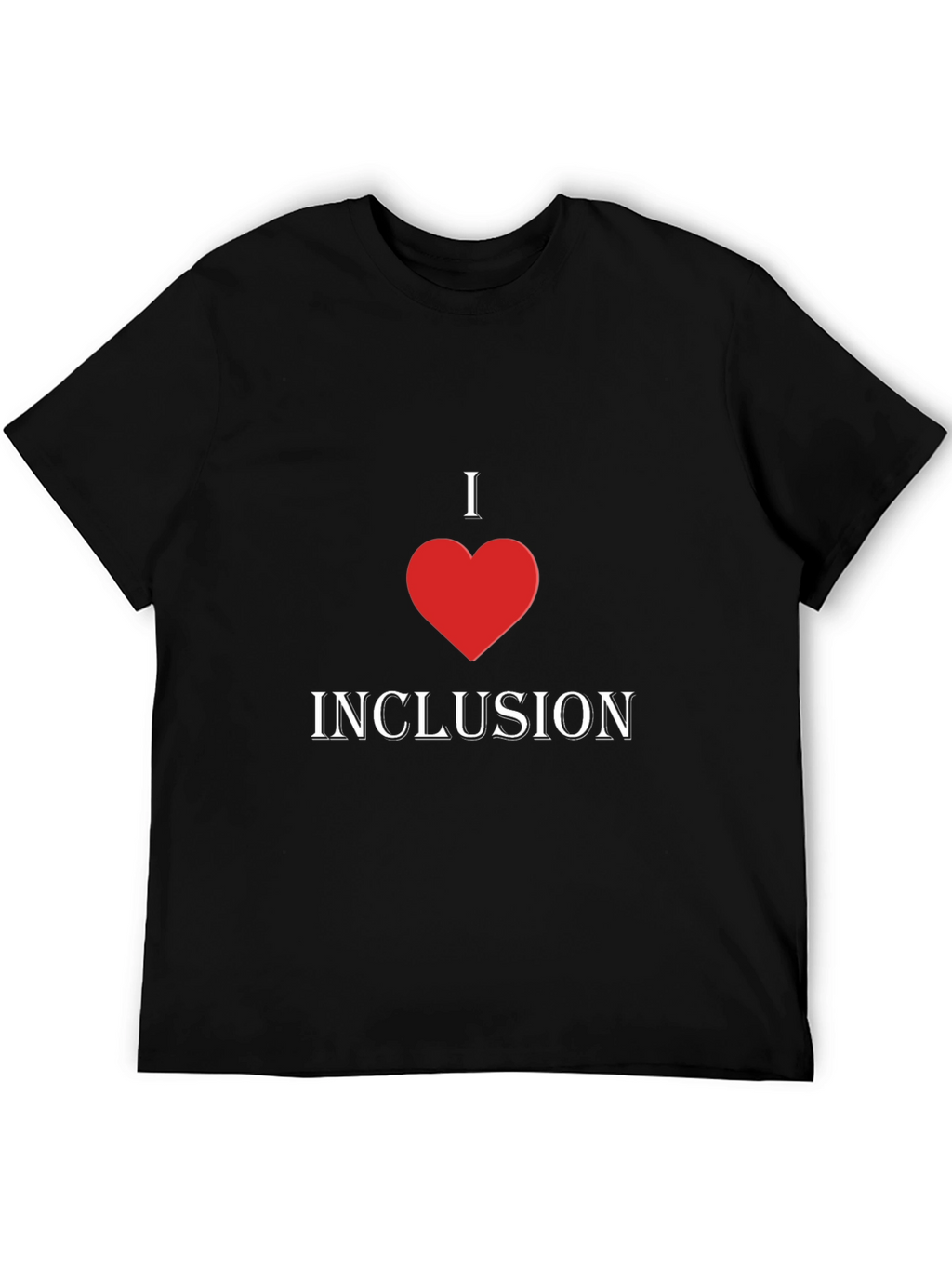 I Heart Inclusion T-Shirt - Stylish Graphic Tee