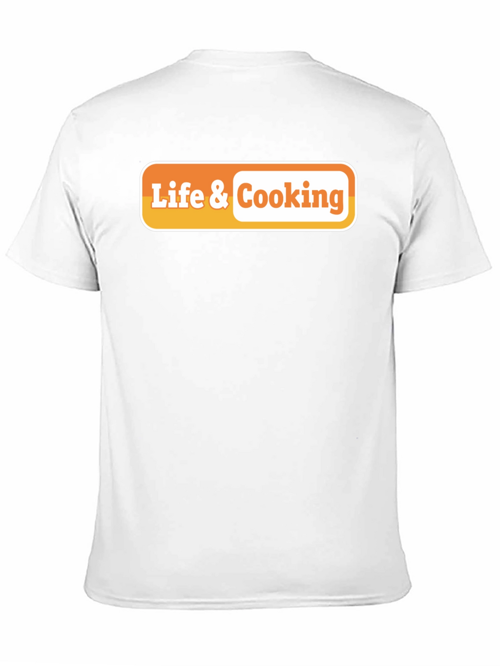 Life & Cooking Graphic Tee - Black