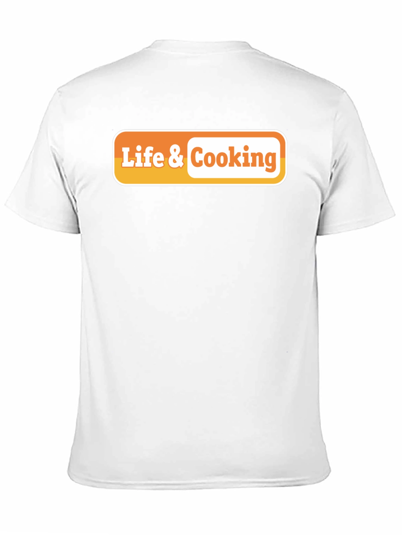 Life & Cooking Graphic Tee - Black