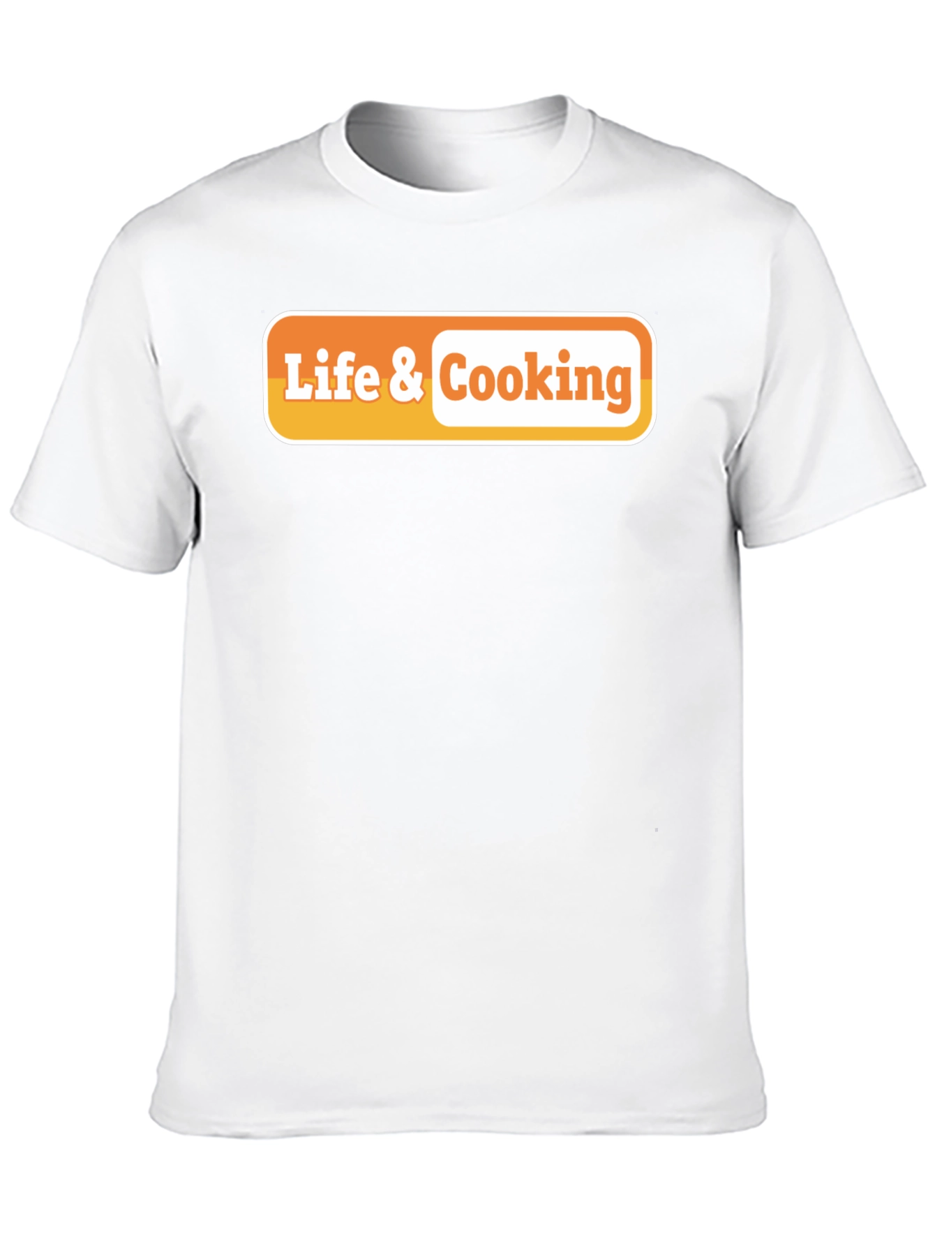 Life & Cooking Graphic Tee - Black