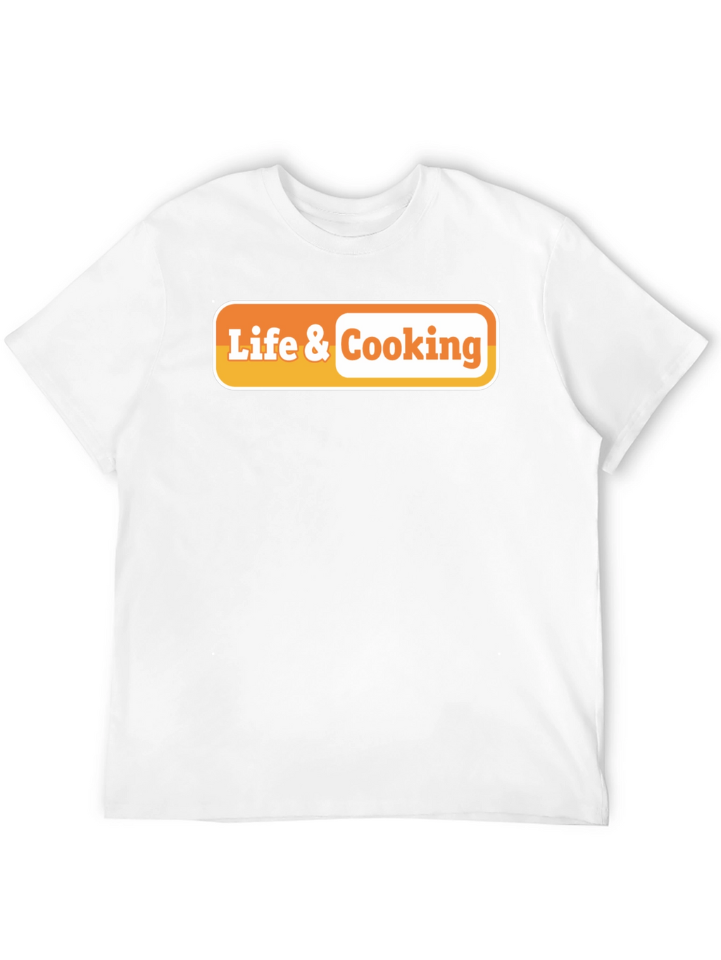Life & Cooking Graphic Tee - Black
