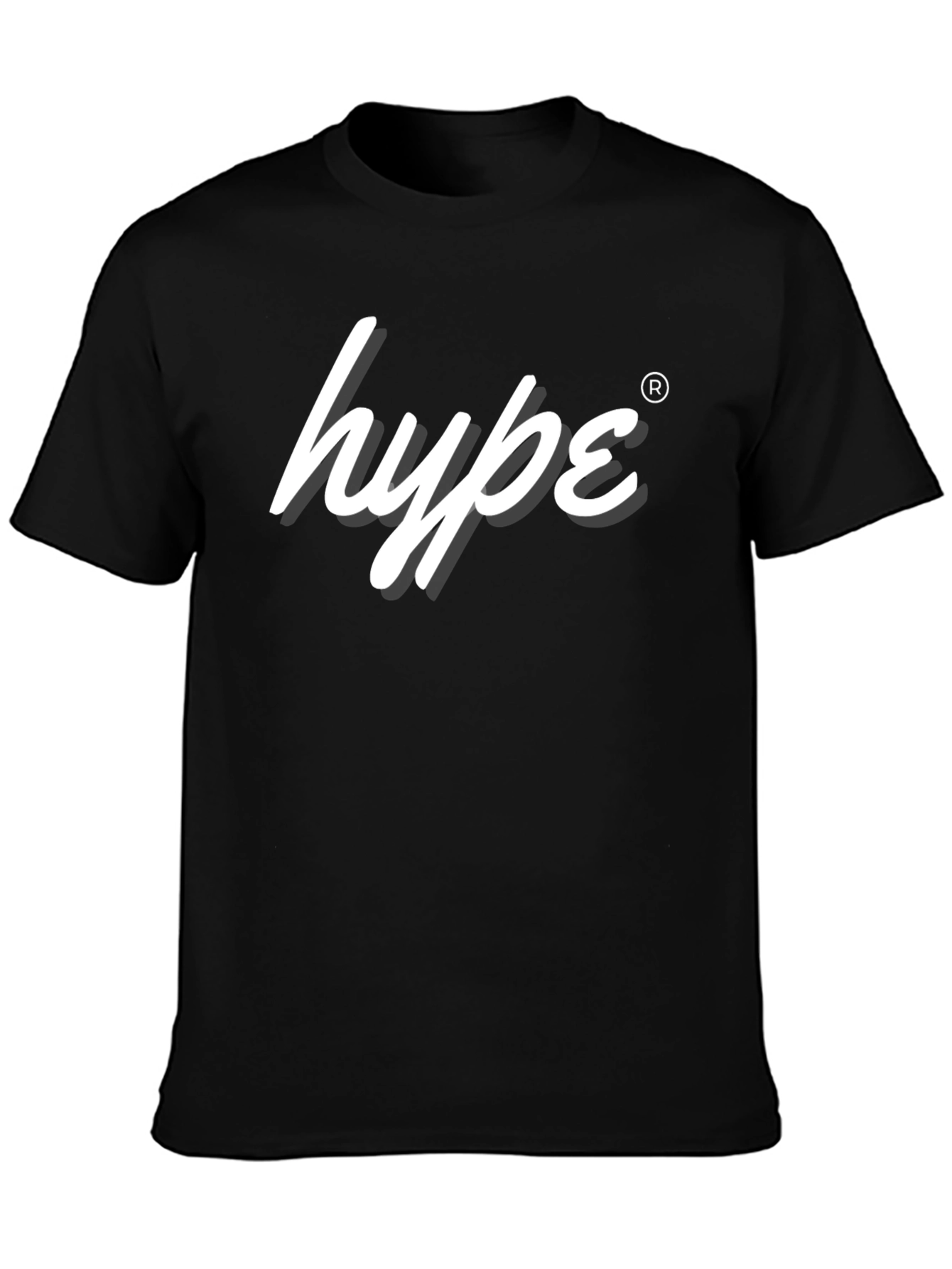 Hype Brand Black Graphic T-Shirt