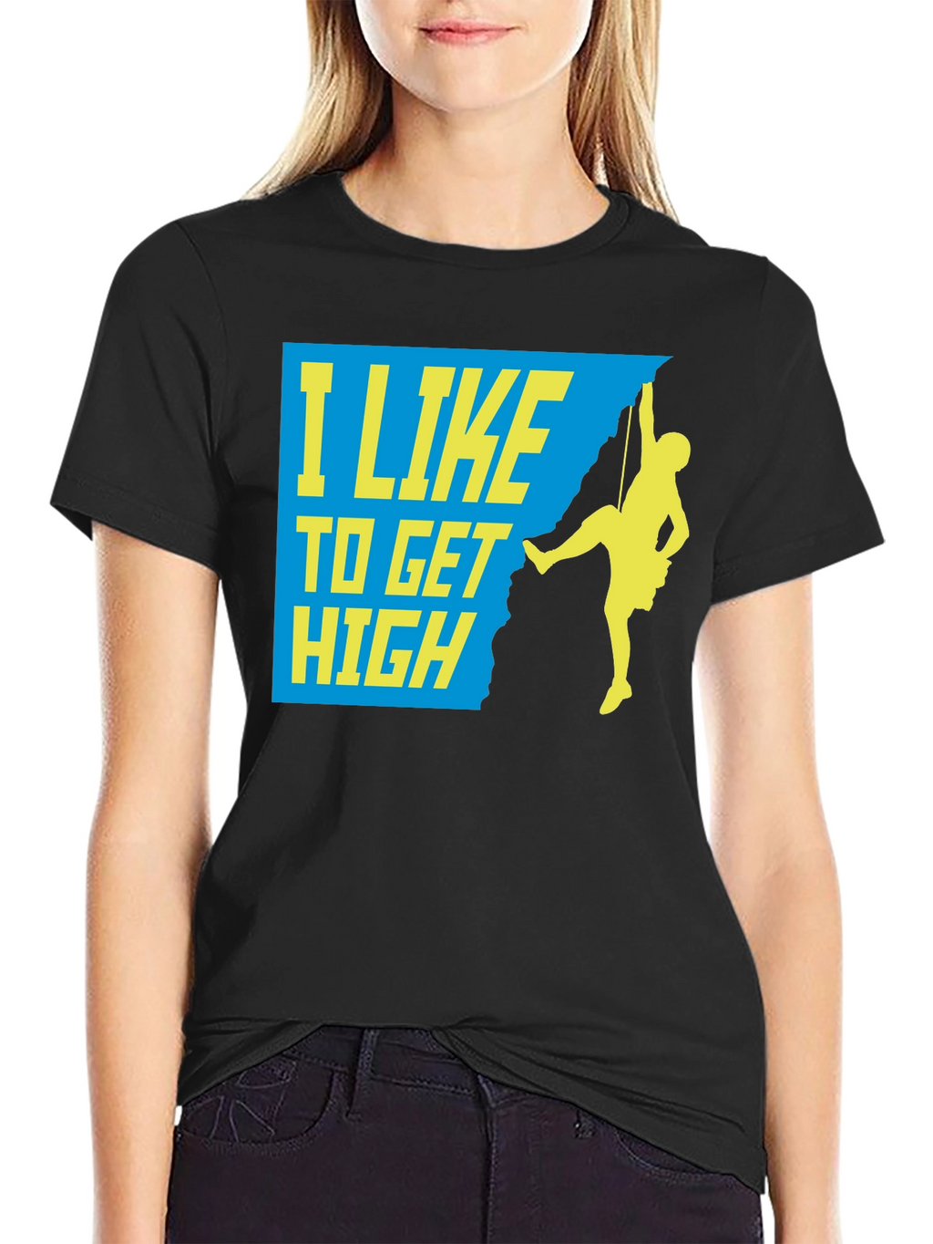I Like To Get High Climber Graphic Tee