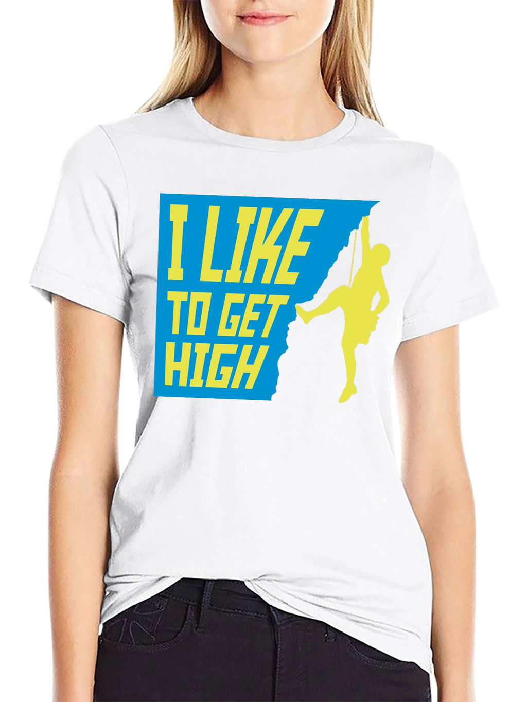 I Like To Get High Climber Graphic Tee