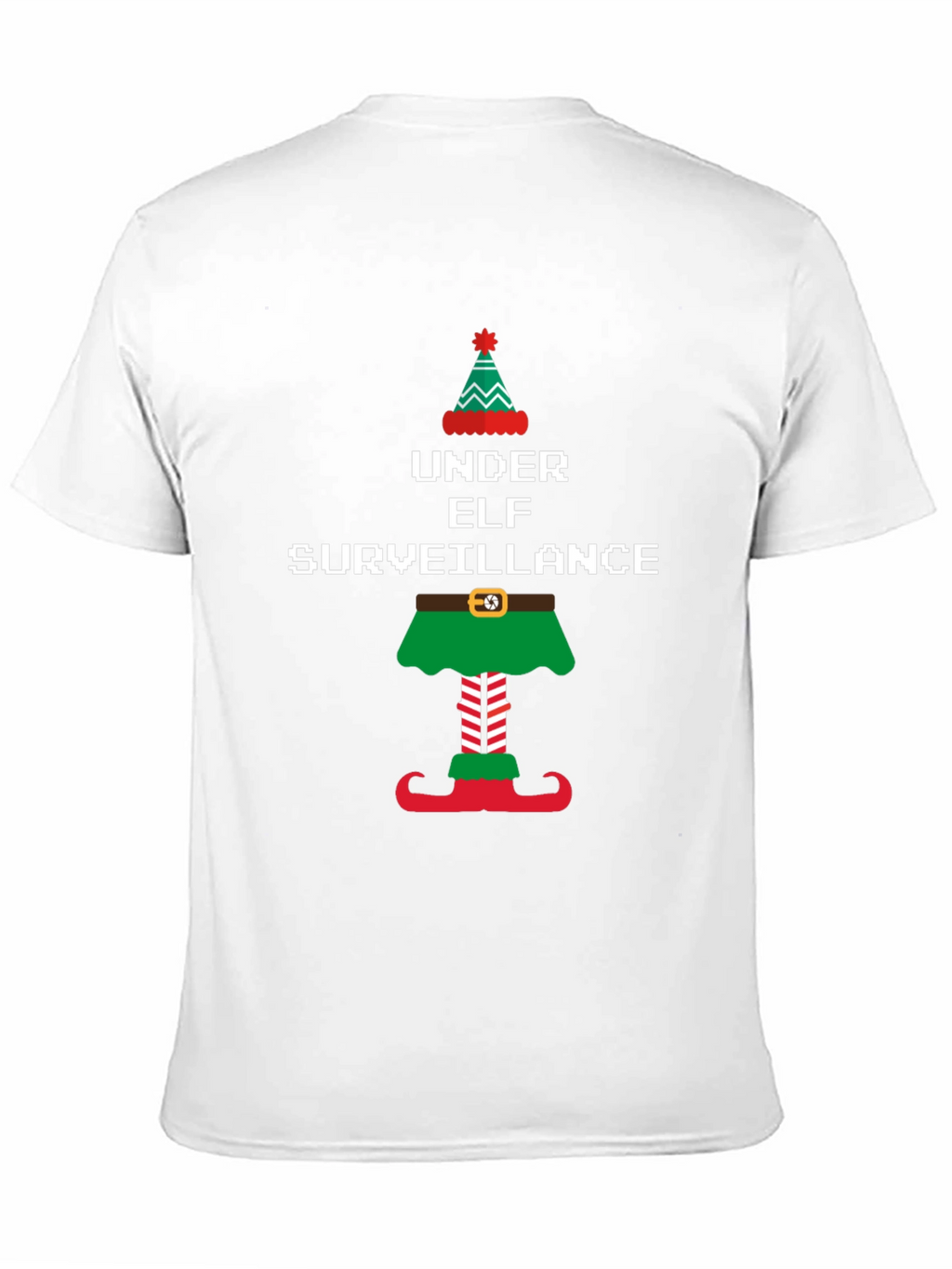 Under Elf Surveillance Christmas T-Shirt