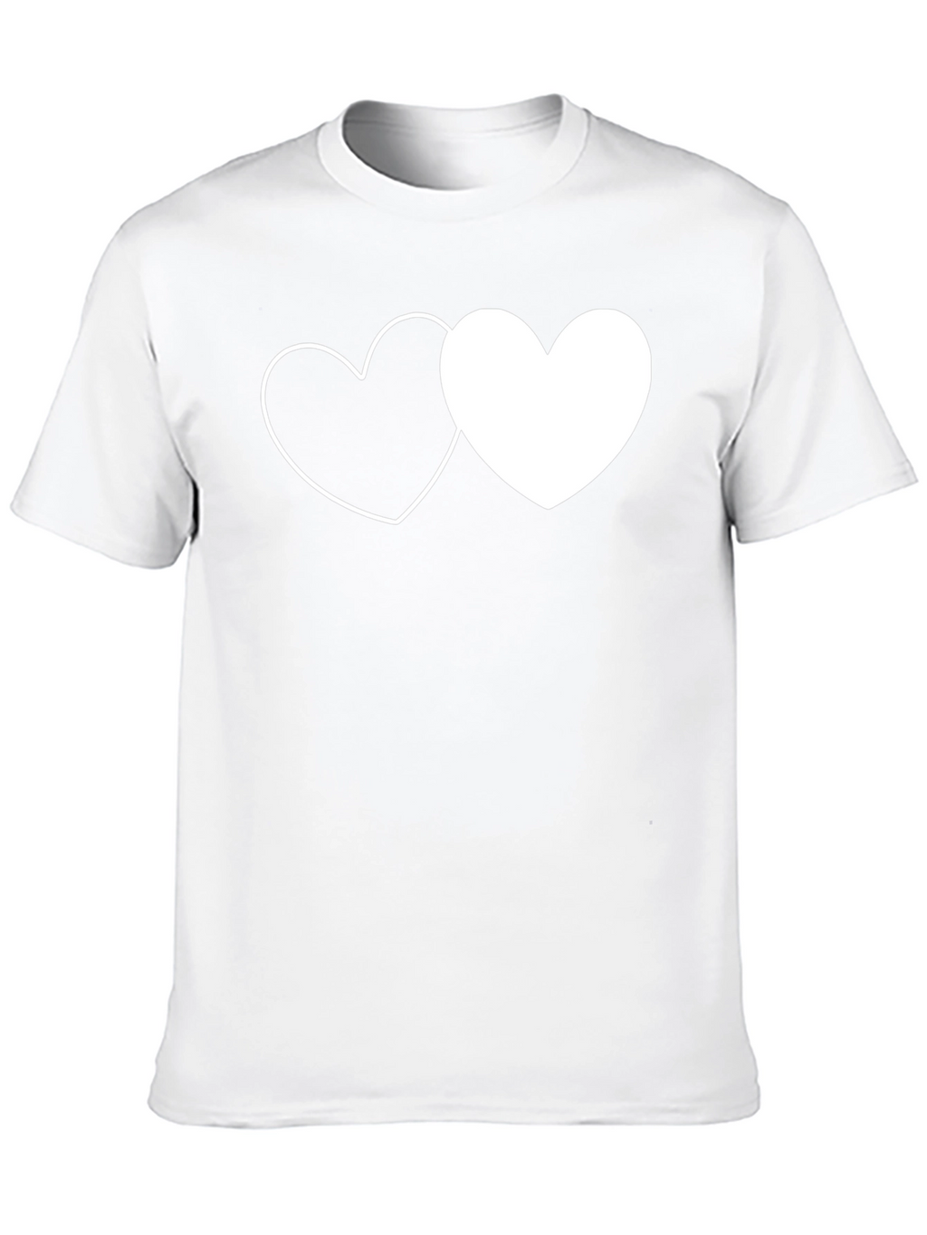 Heart to Heart Graphic Tee - Black