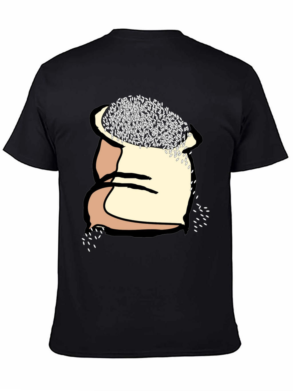 Rice Sack Graphic T-Shirt: Cool Casual Tee