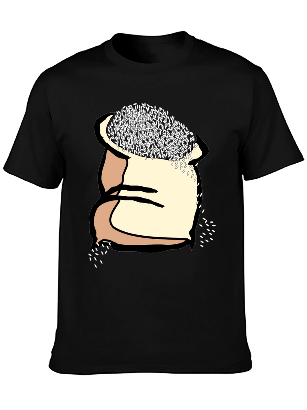 Rice Sack Graphic T-Shirt: Cool Casual Tee