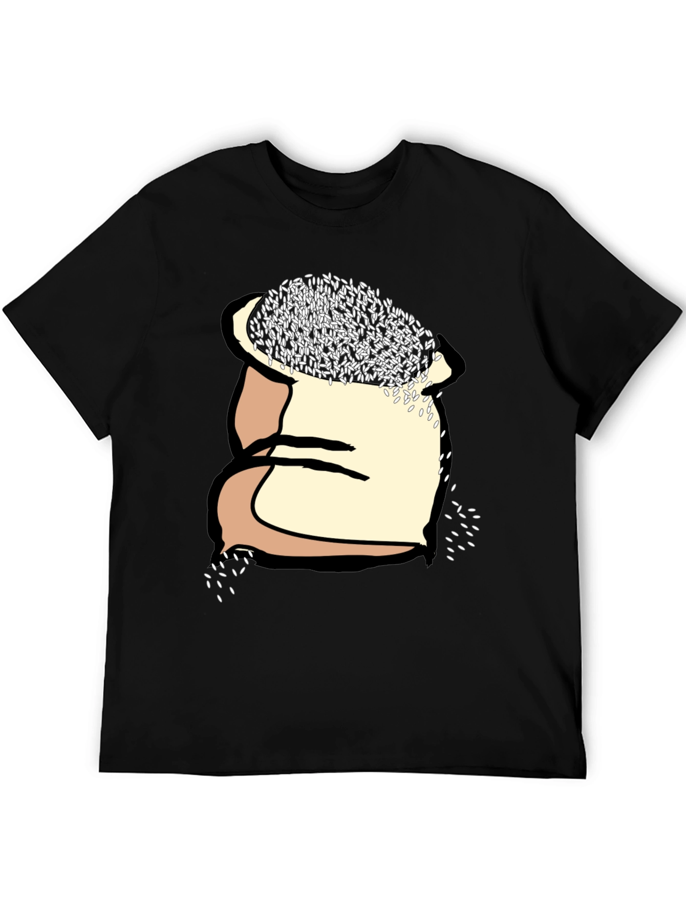 Rice Sack Graphic T-Shirt: Cool Casual Tee