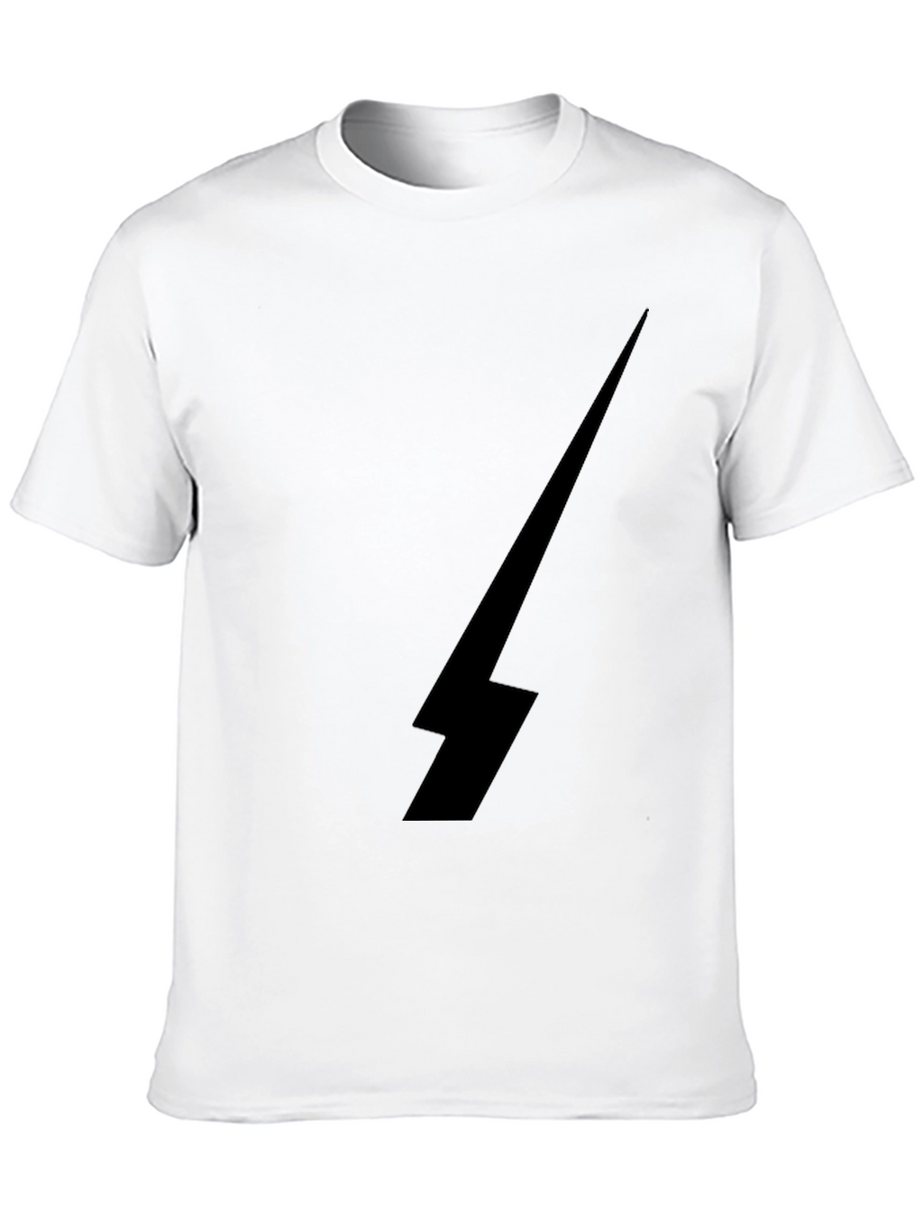 Lightning Bolt Graphic Black Tee