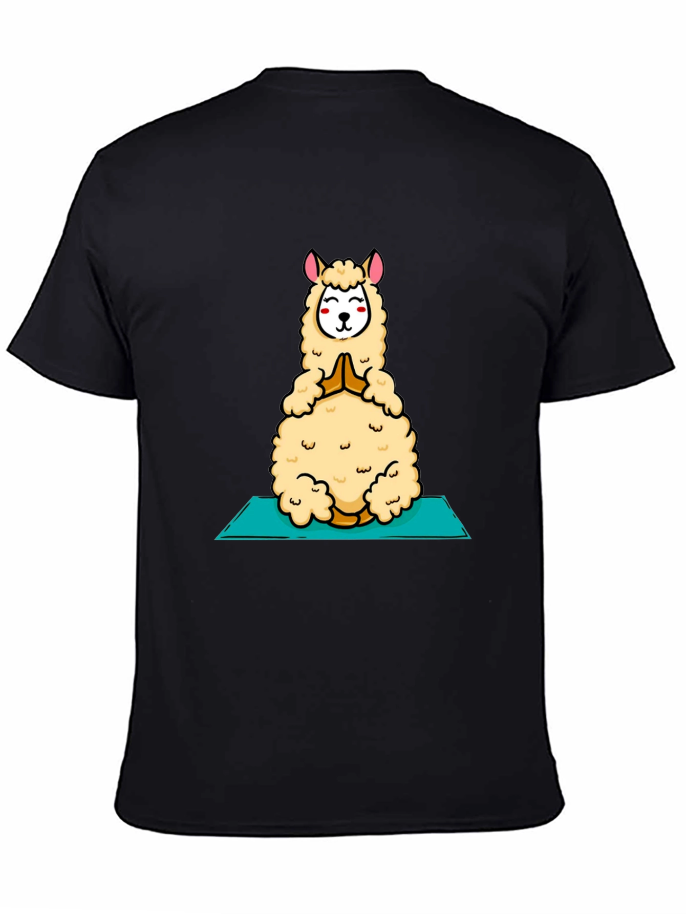 Yoga Llama T-Shirt - Meditating Alpaca Tee
