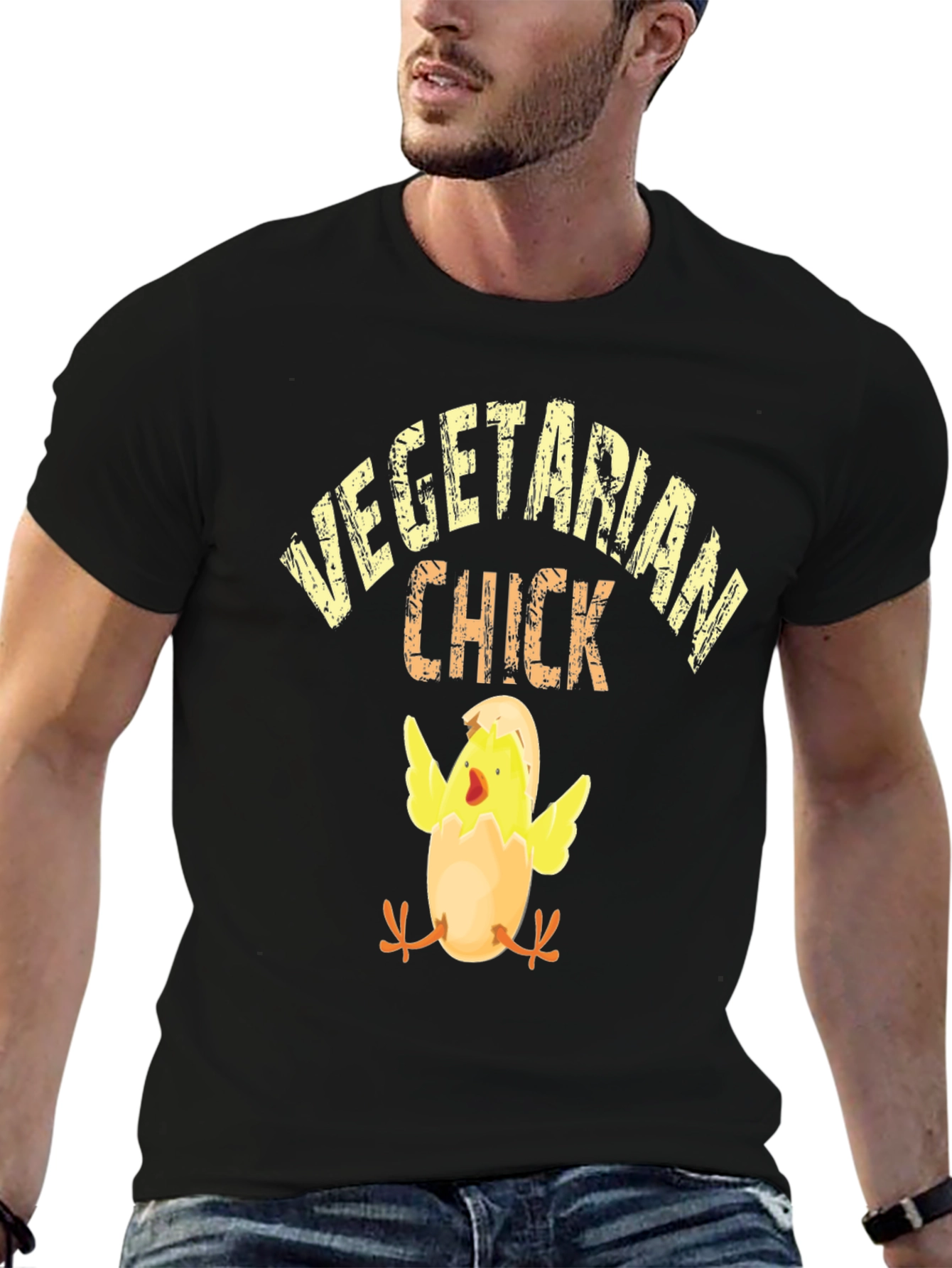 Vegetarian Chick T-Shirt - Unisex