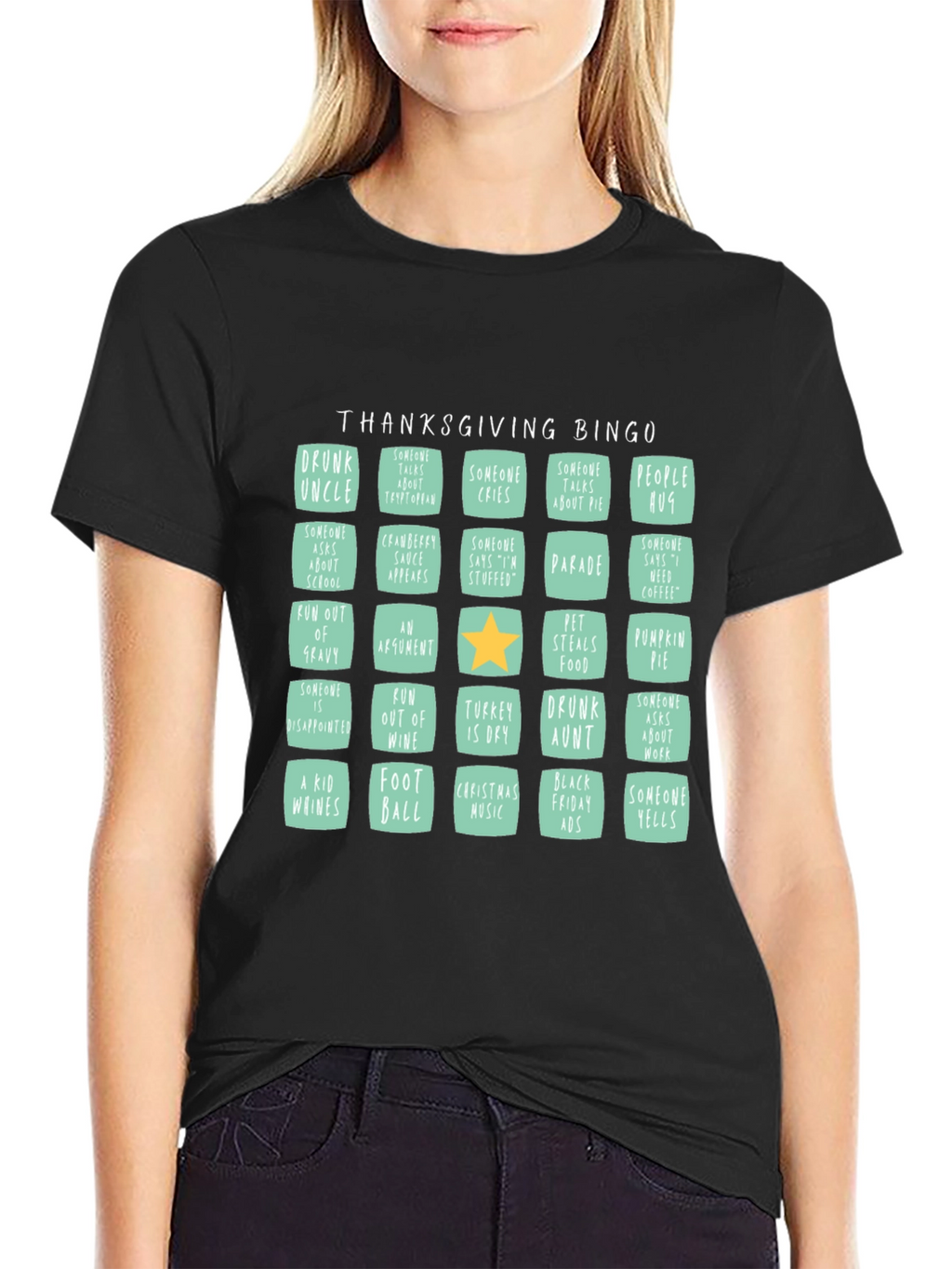 Thanksgiving Bingo T-Shirt: Holiday Fun