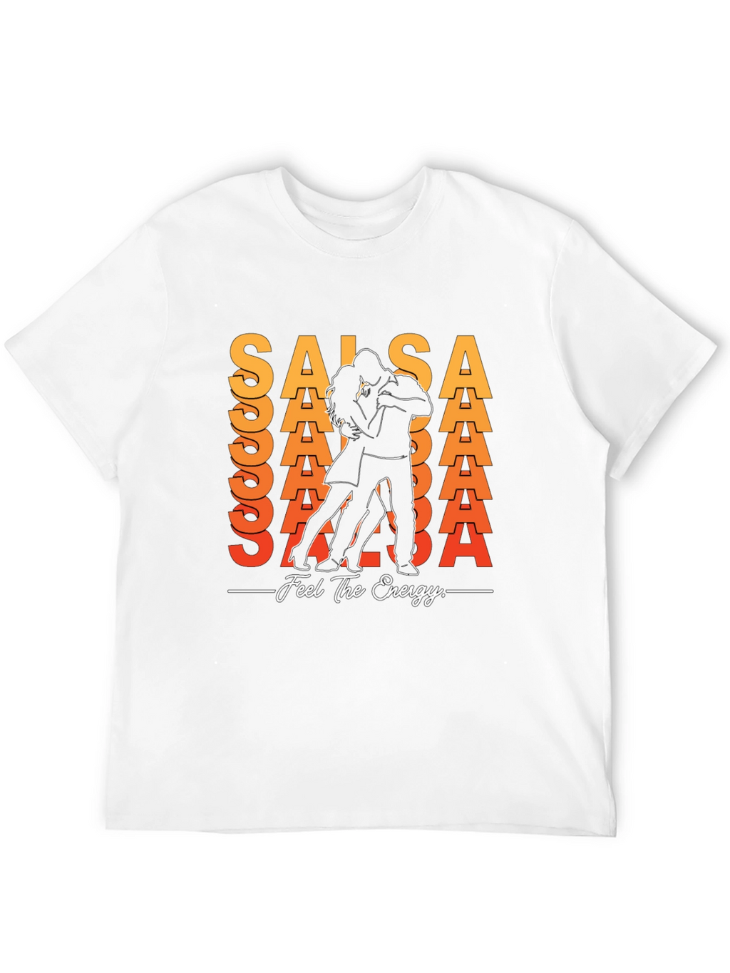 Salsa Dance Graphic T-Shirt - Feel the Energy!