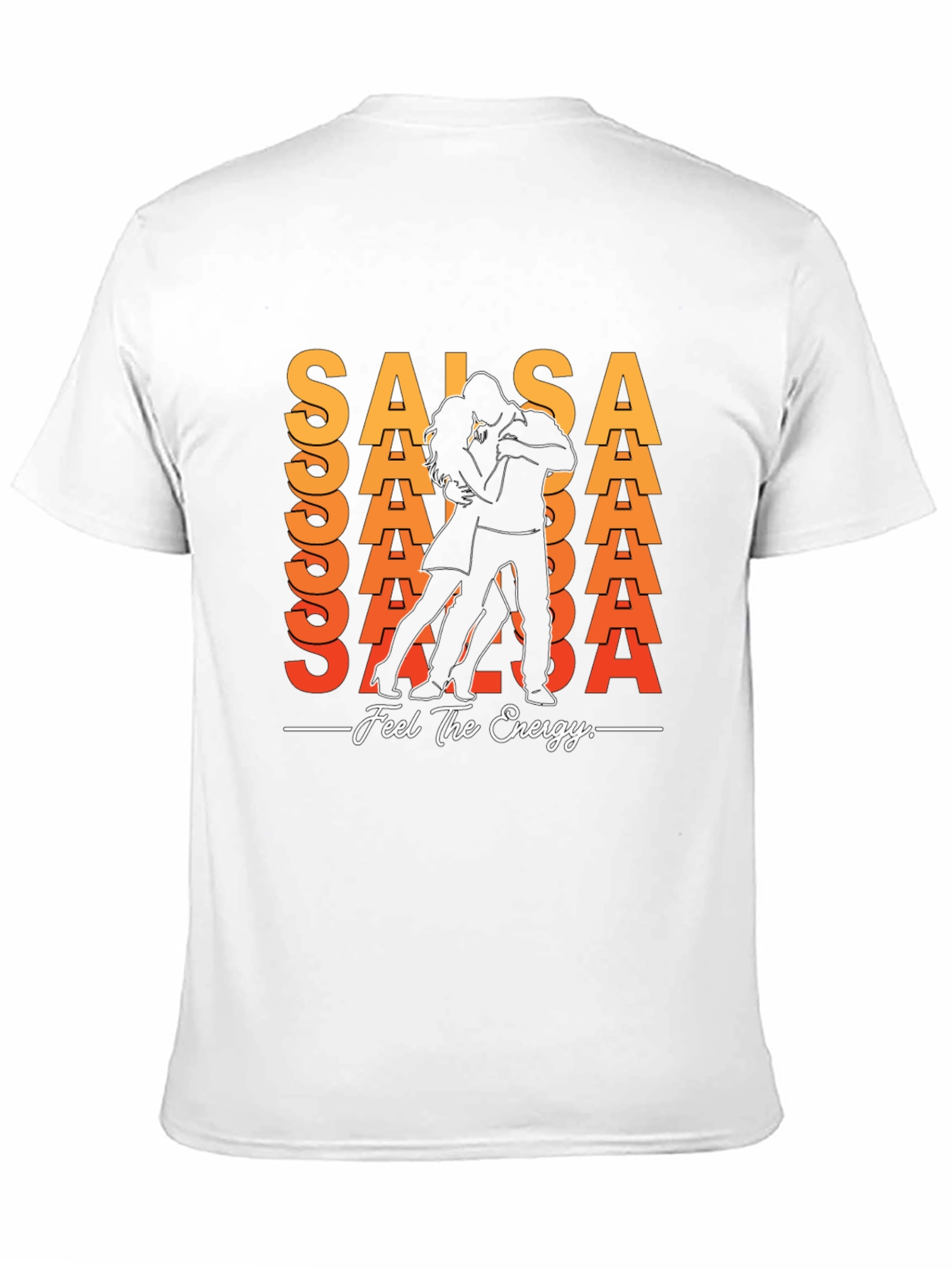 Salsa Dance Graphic T-Shirt - Feel the Energy!