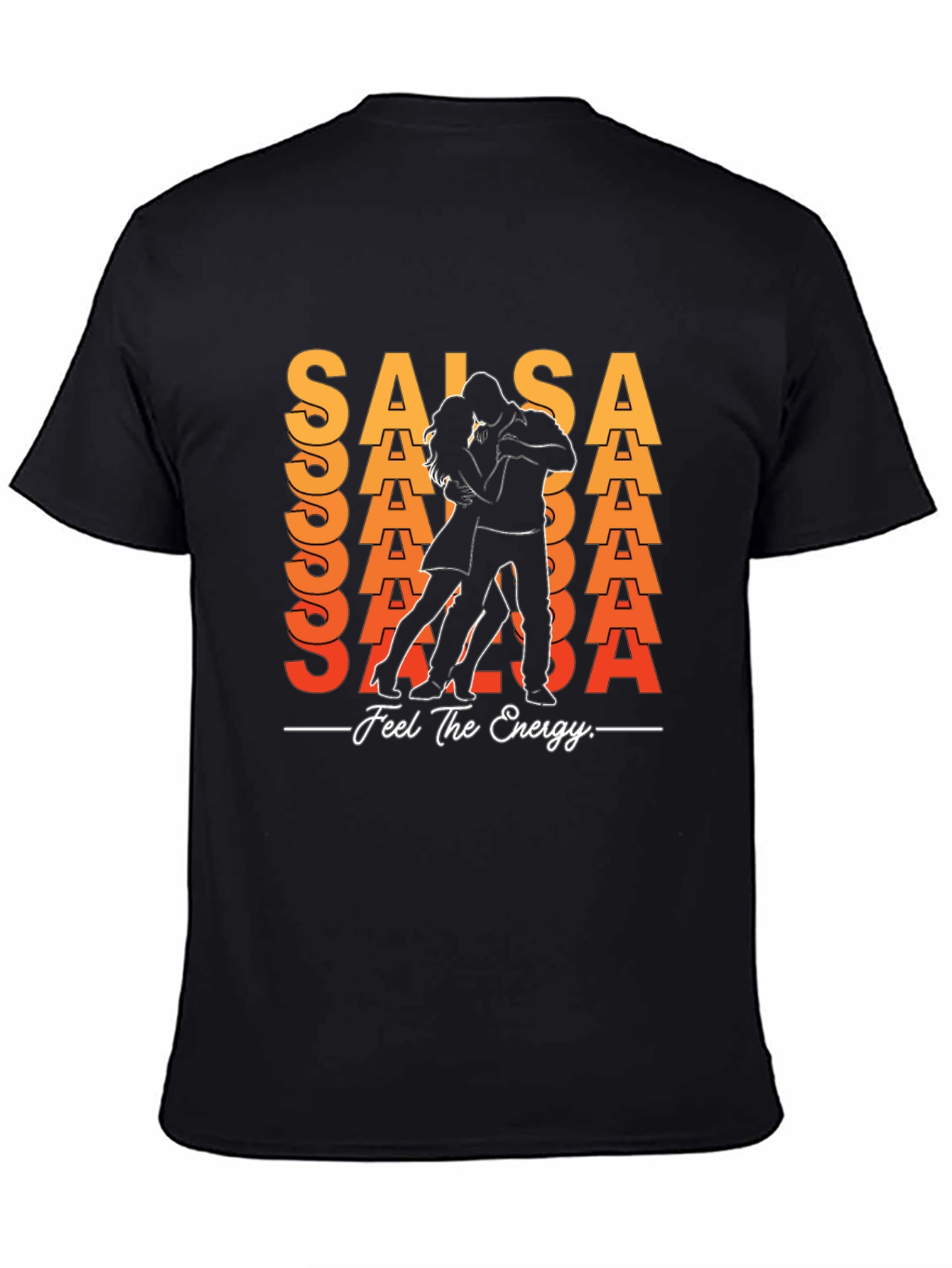 Salsa Dance Graphic T-Shirt - Feel the Energy!