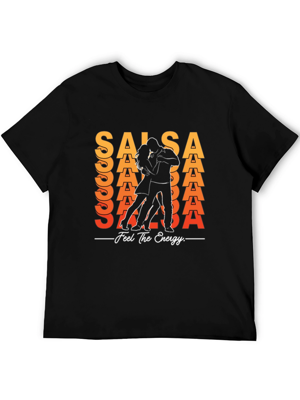 Salsa Dance Graphic T-Shirt - Feel the Energy!
