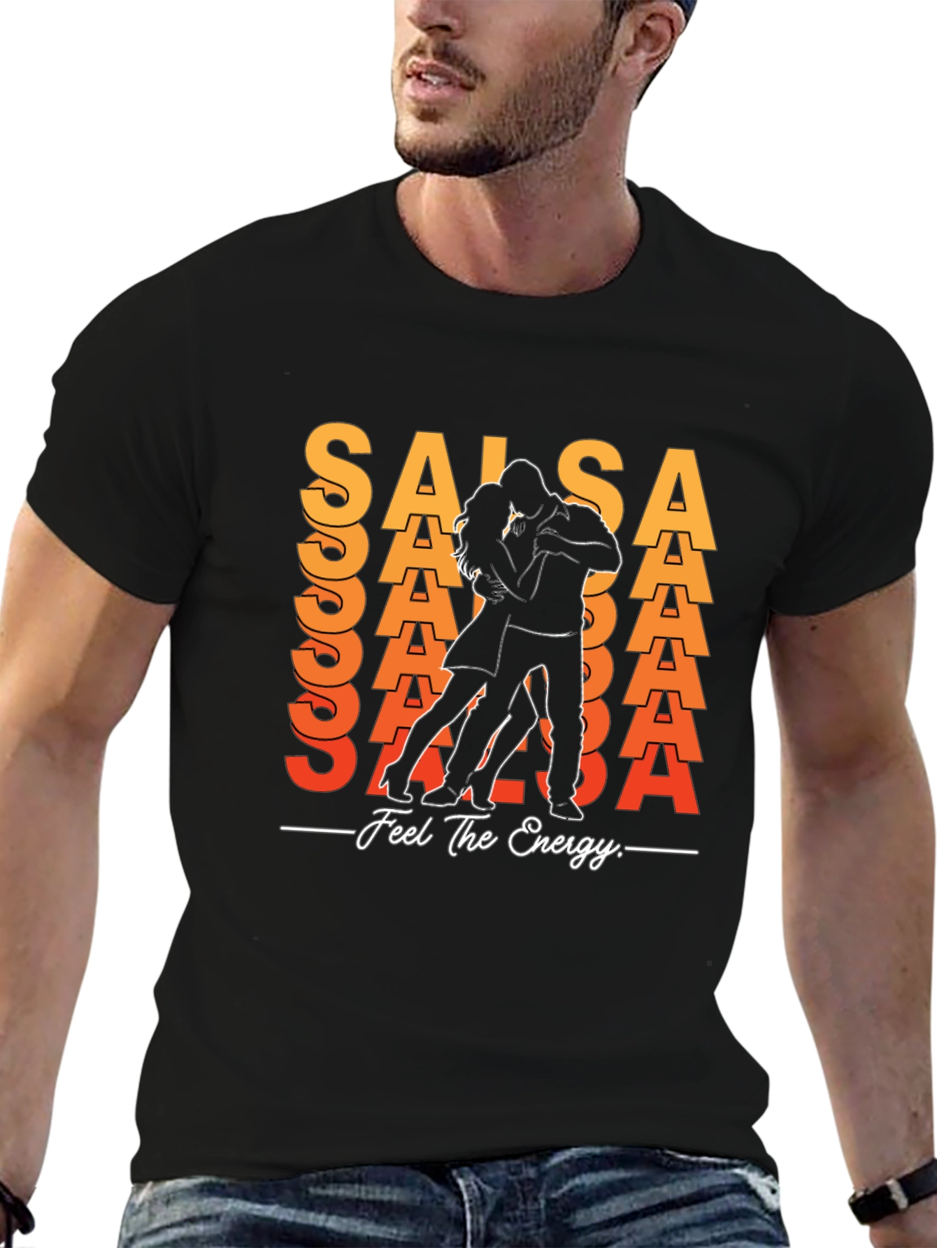 Salsa Dance Graphic T-Shirt - Feel the Energy!