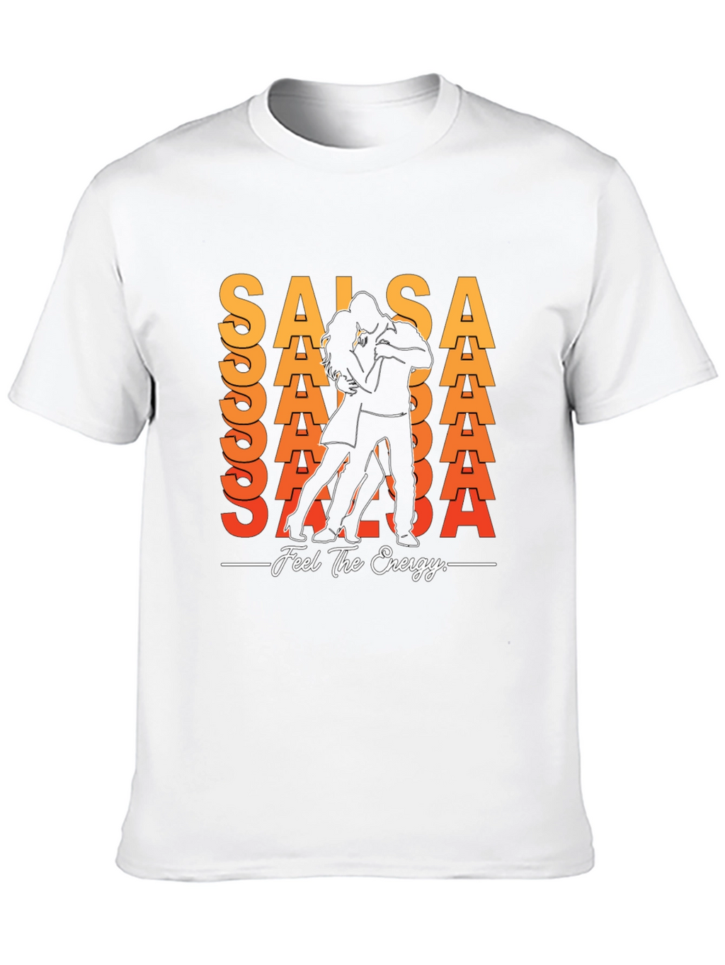Salsa Dance Graphic T-Shirt - Feel the Energy!