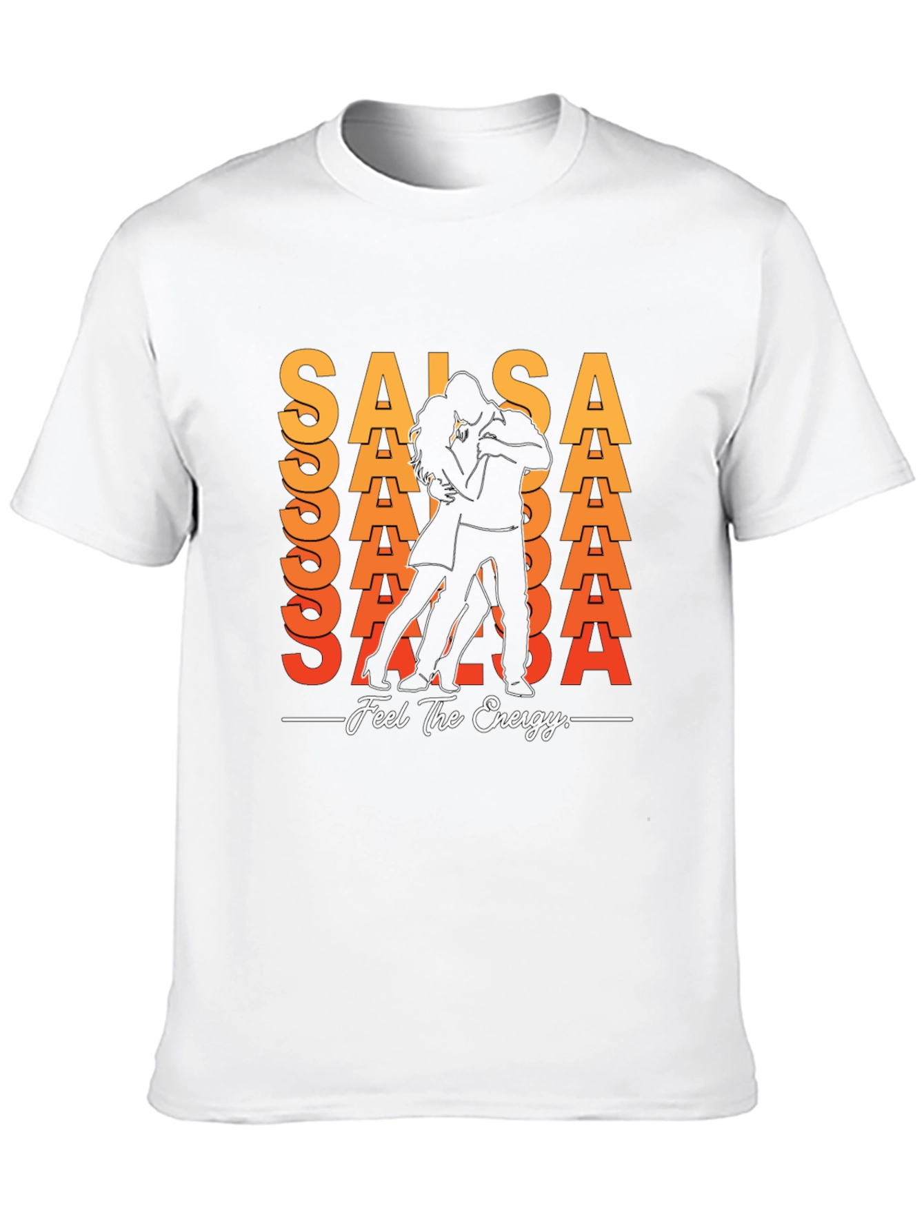 Salsa Dance Graphic T-Shirt - Feel the Energy!