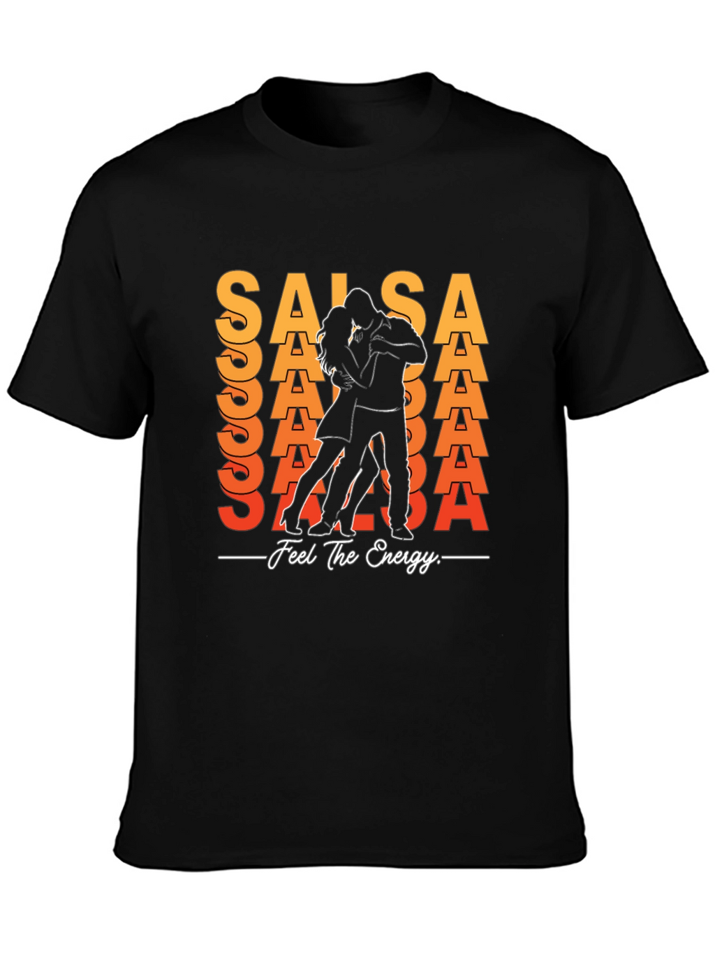 Salsa Dance Graphic T-Shirt - Feel the Energy!