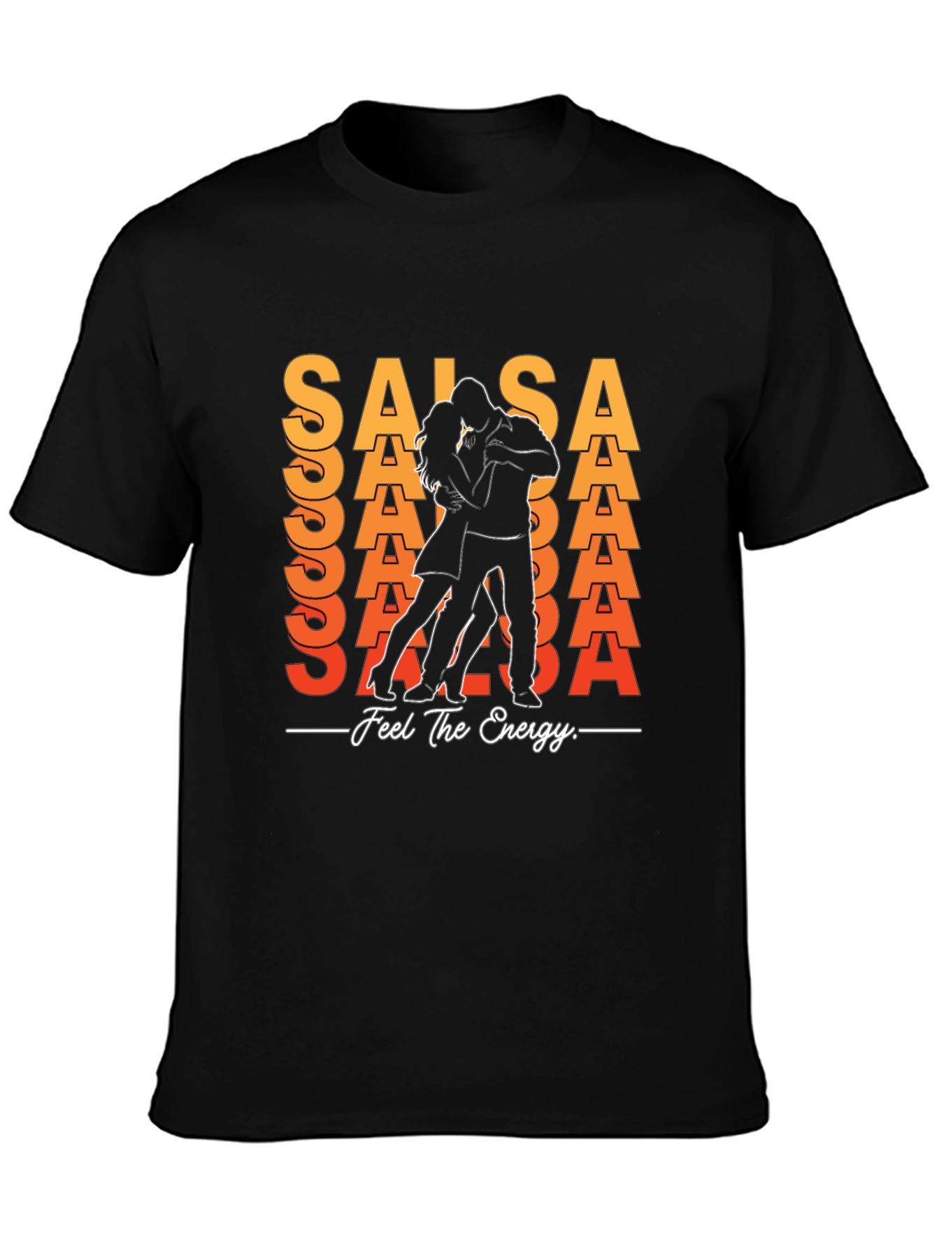 Salsa Dance Graphic T-Shirt - Feel the Energy!