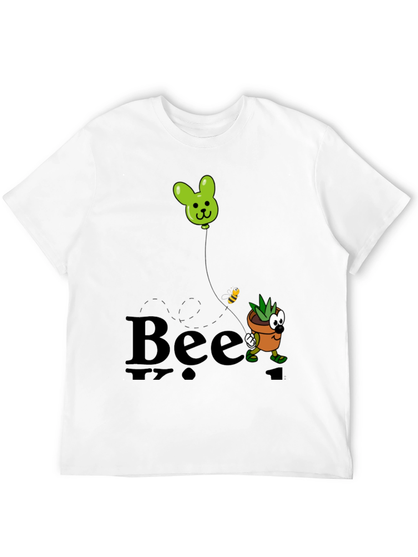 Bee Kind Funny Plant T-Shirt