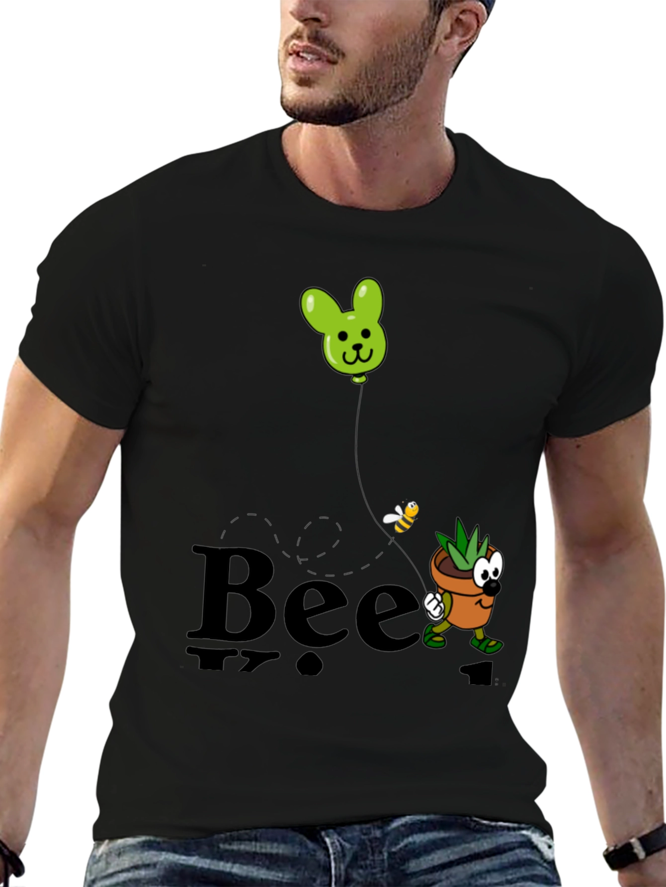 Bee Kind Funny Plant T-Shirt