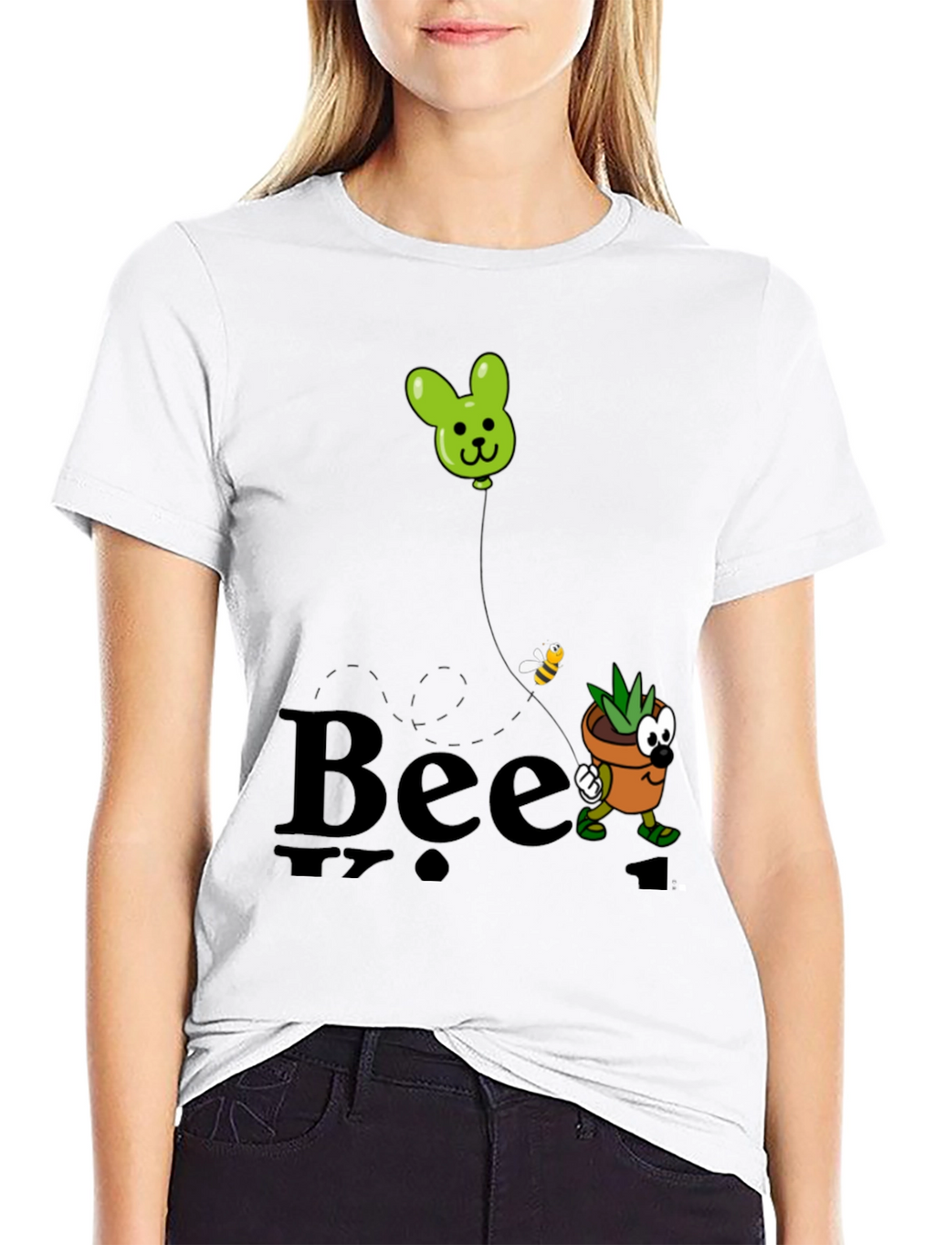 Bee Kind Funny Plant T-Shirt
