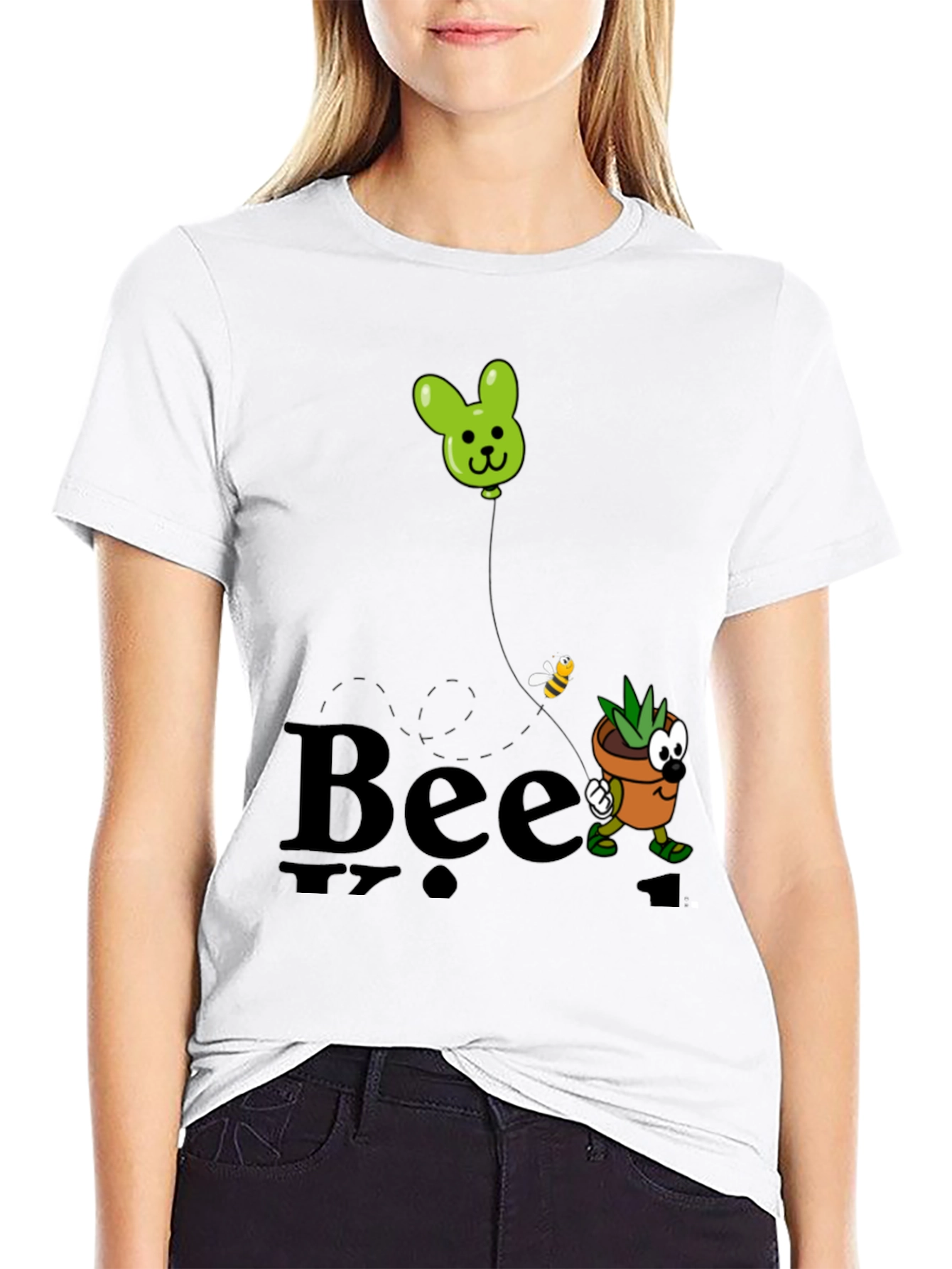 Bee Kind Funny Plant T-Shirt
