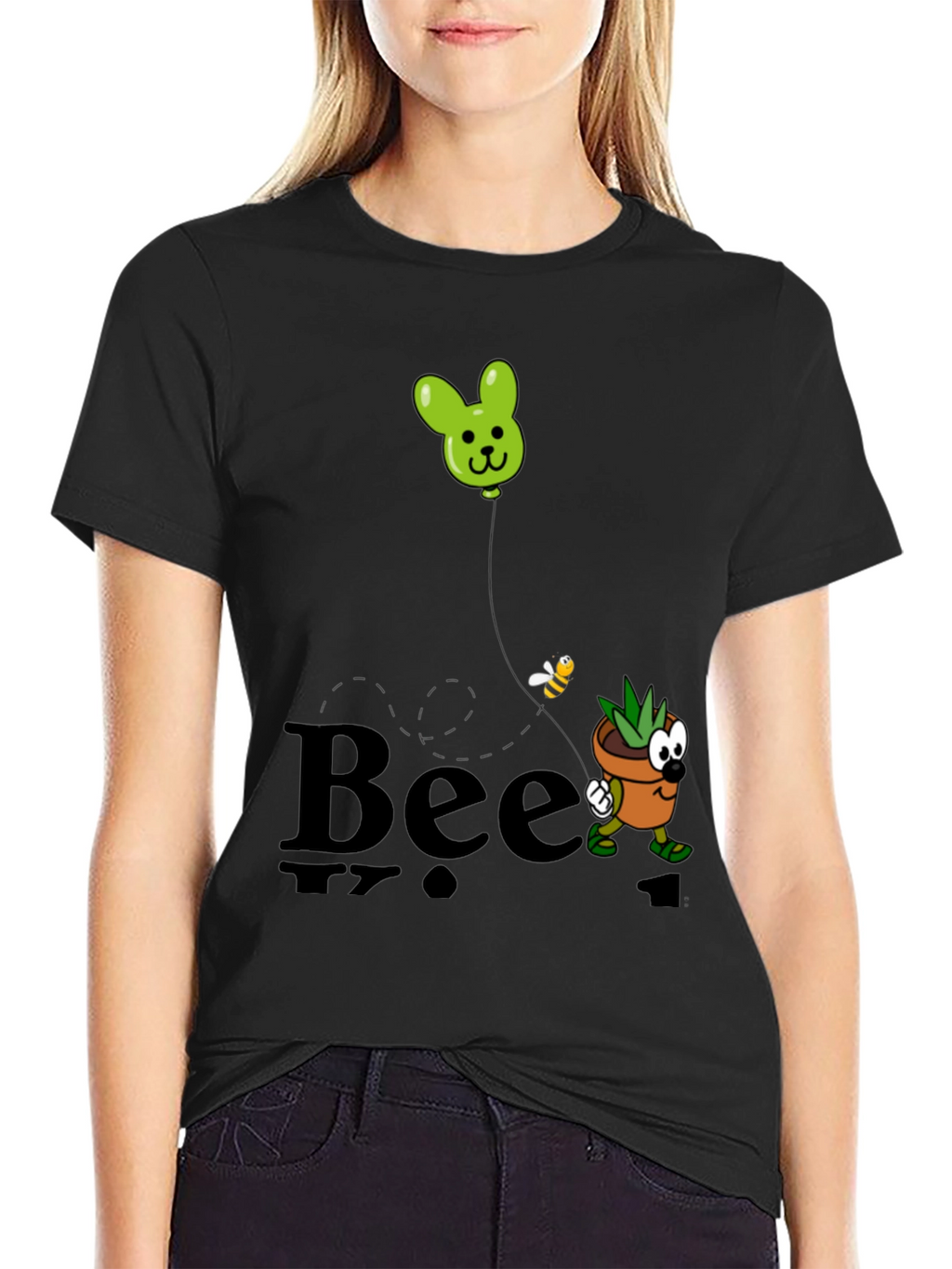 Bee Kind Funny Plant T-Shirt