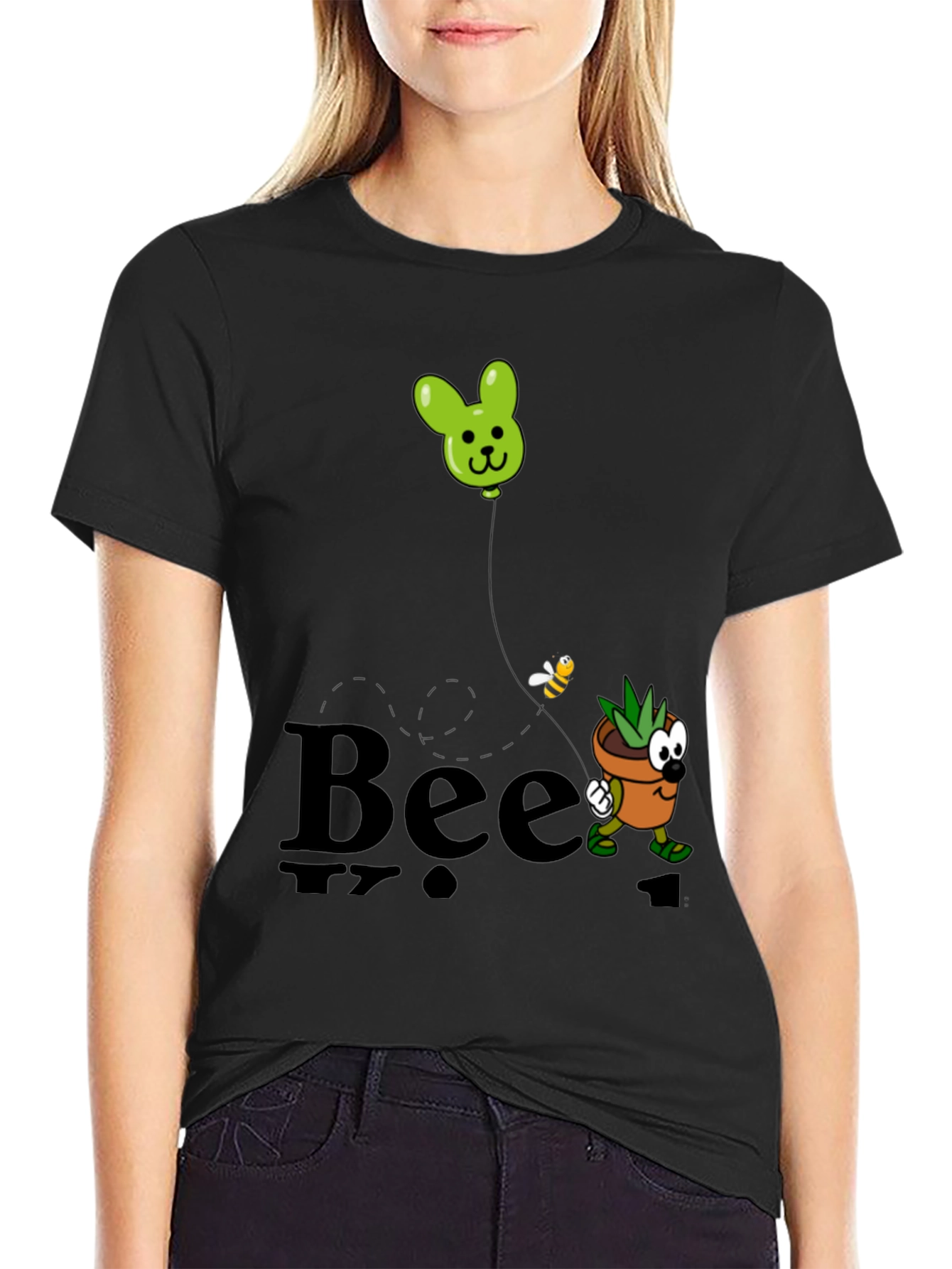 Bee Kind Funny Plant T-Shirt